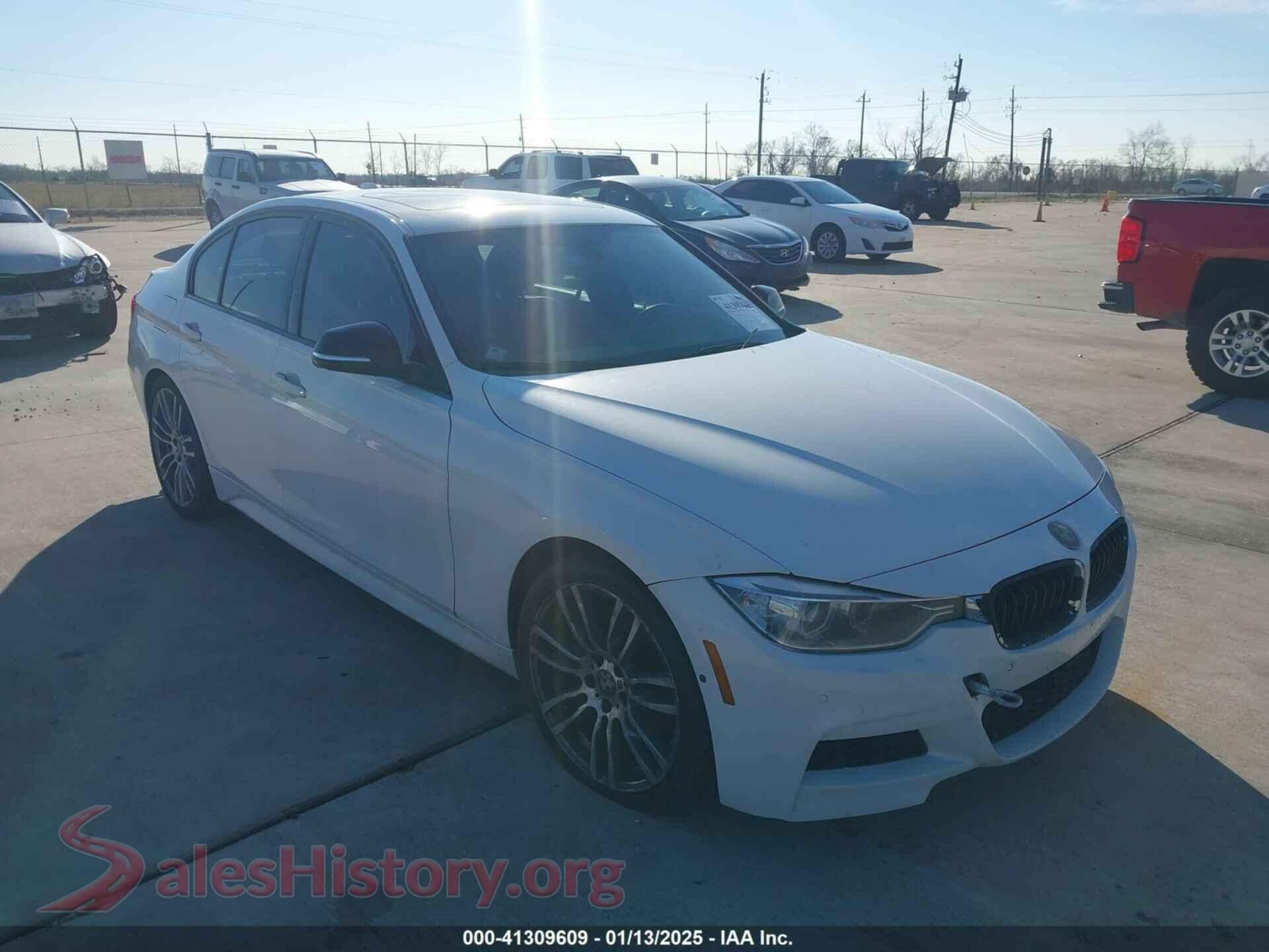 2013 BMW 335I — VIN WBA3A9G58DNR97142
