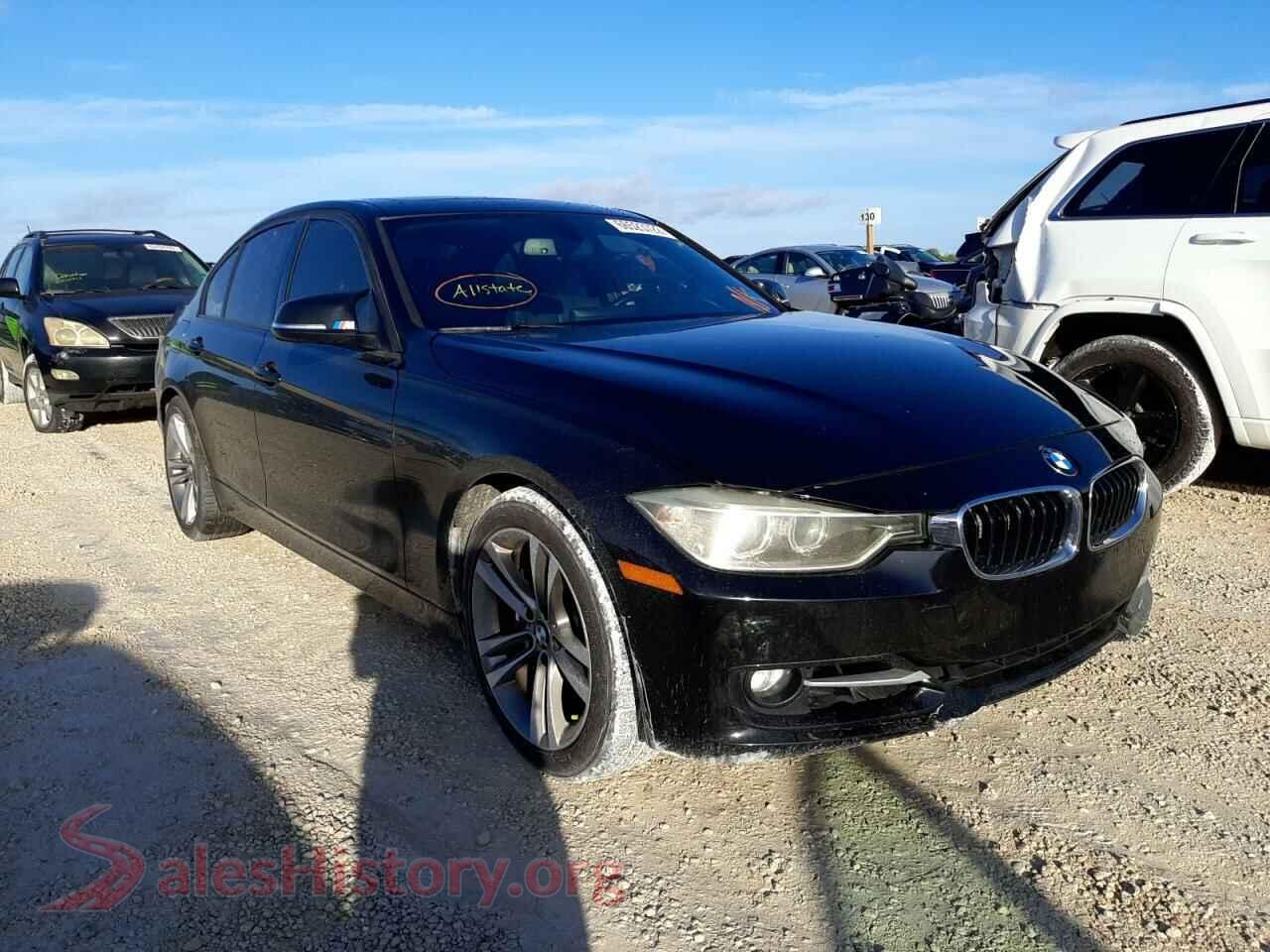 2014 BMW 3 SERIES — VIN WBA3A9G5XENS64091