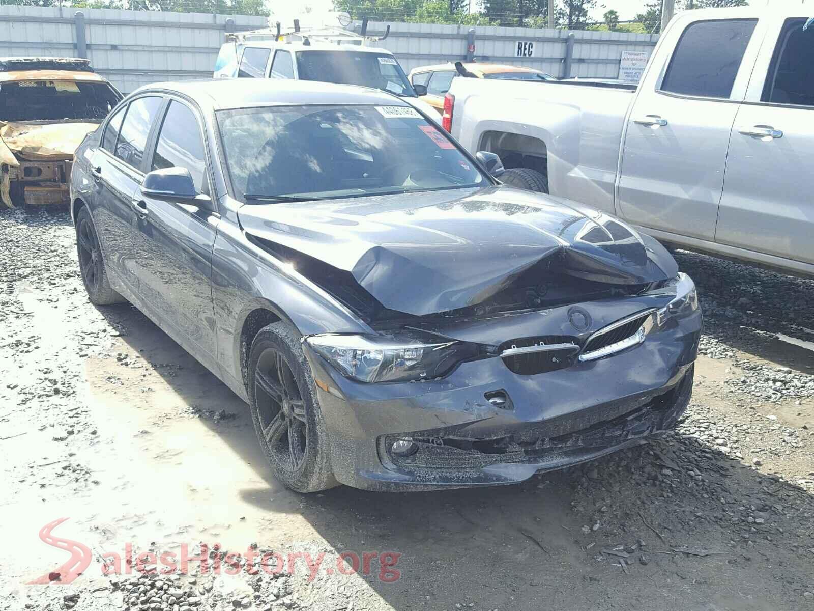 2014 BMW 3 SERIES — VIN WBA3B1C51EK134027