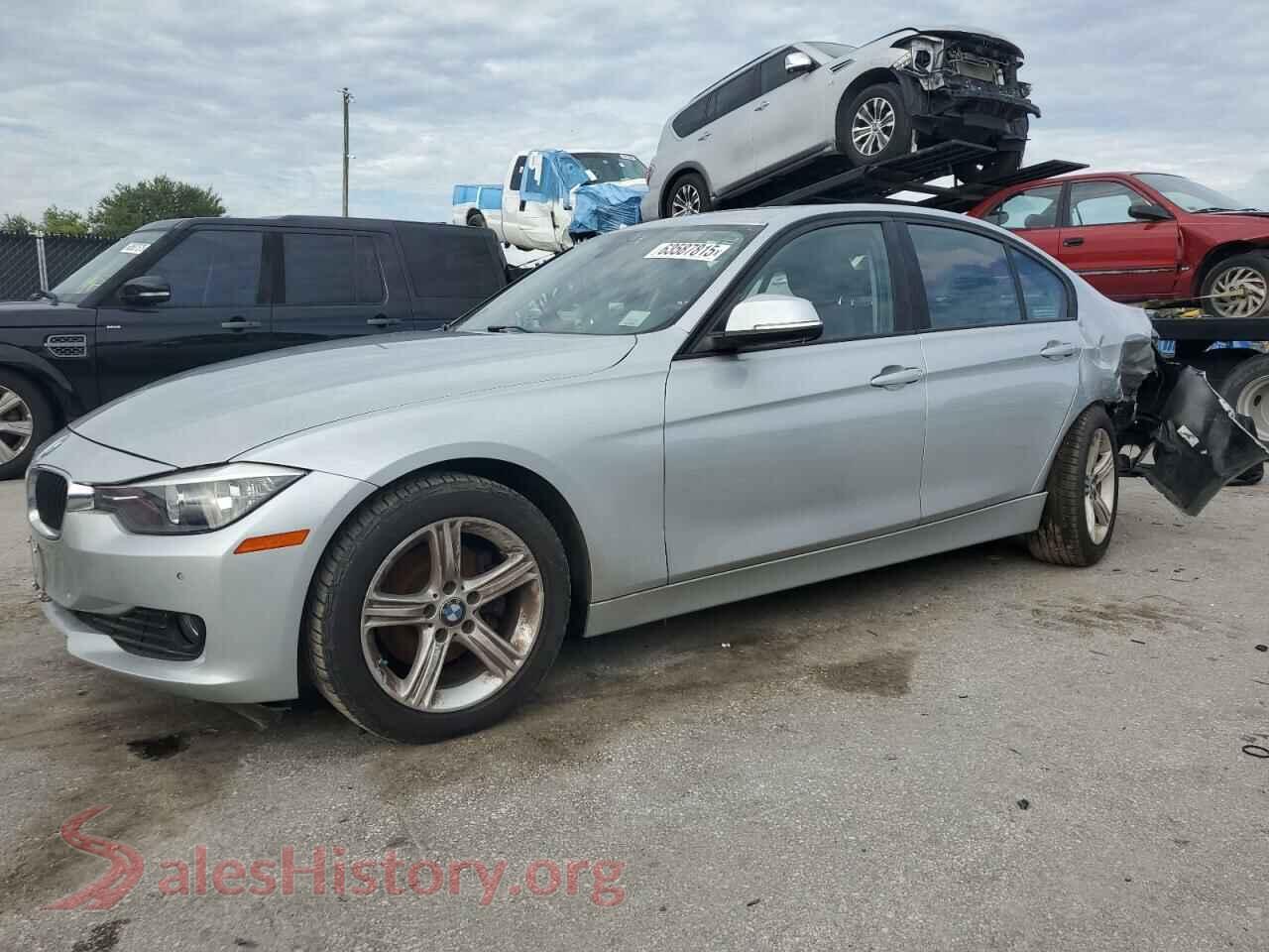 2014 BMW 3 SERIES — VIN WBA3B1C51EP680412