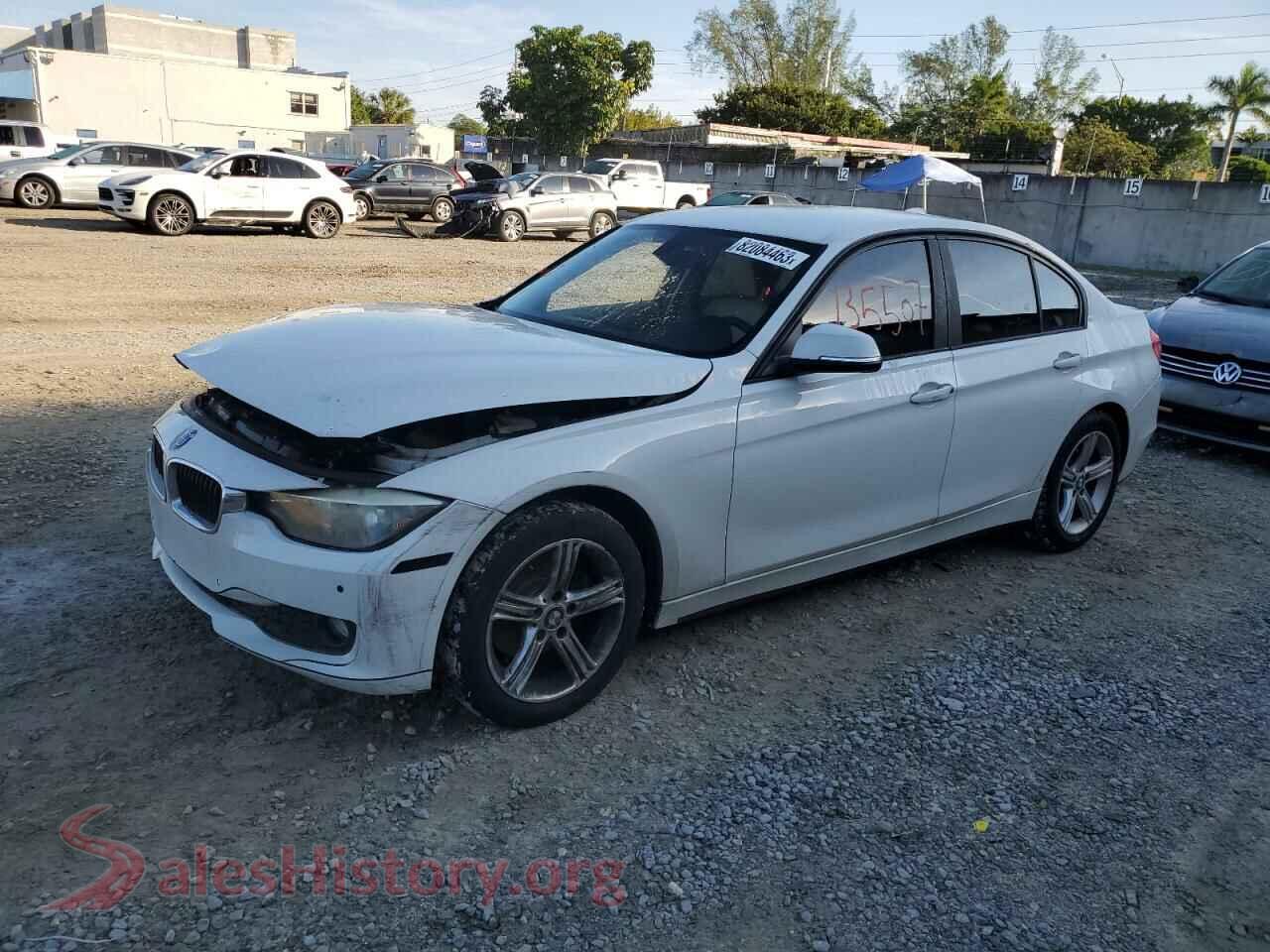 2015 BMW 3 SERIES — VIN WBA3B1C51FP831802