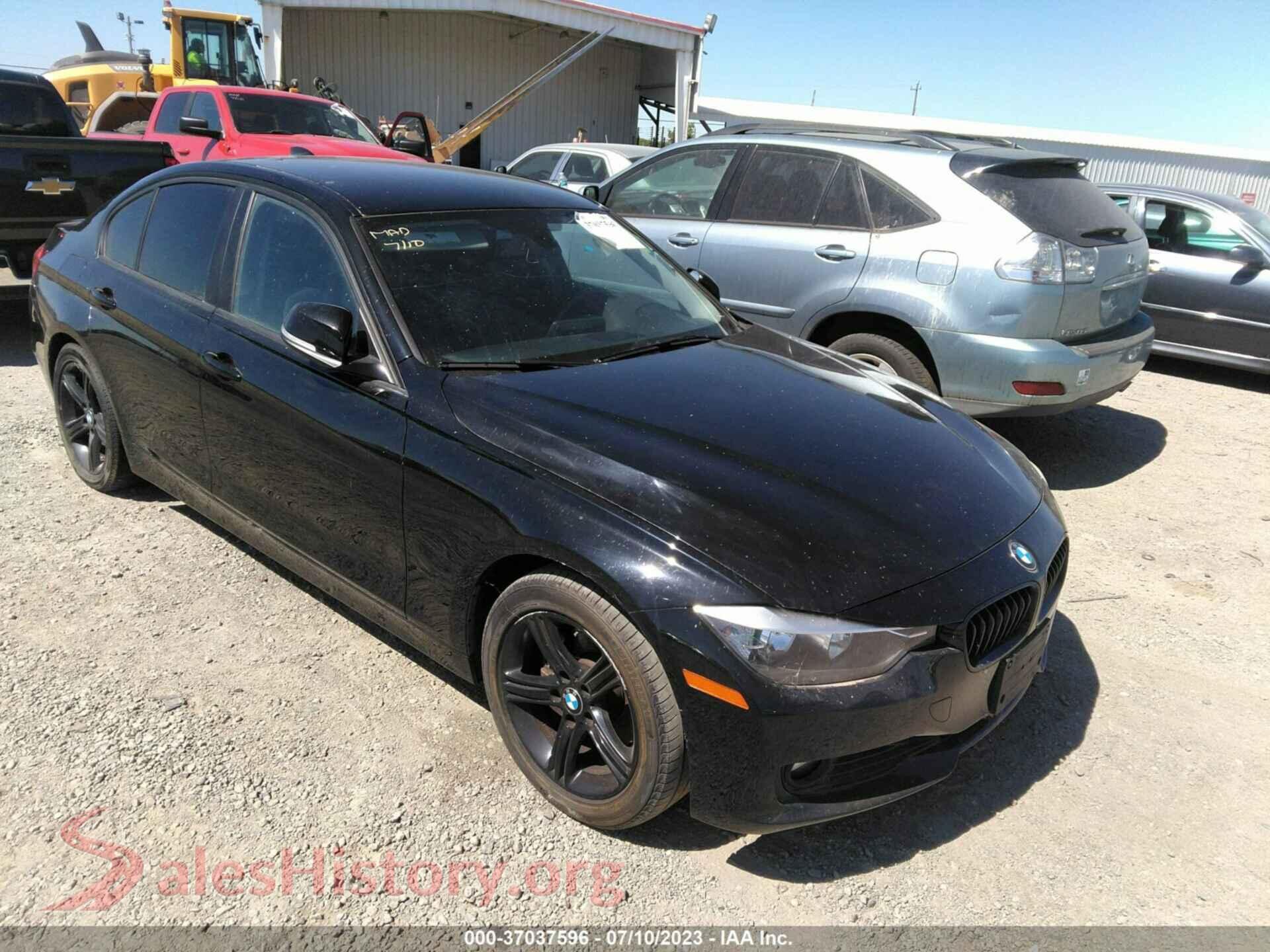 2015 BMW 3 SERIES — VIN WBA3B1C52FP831498
