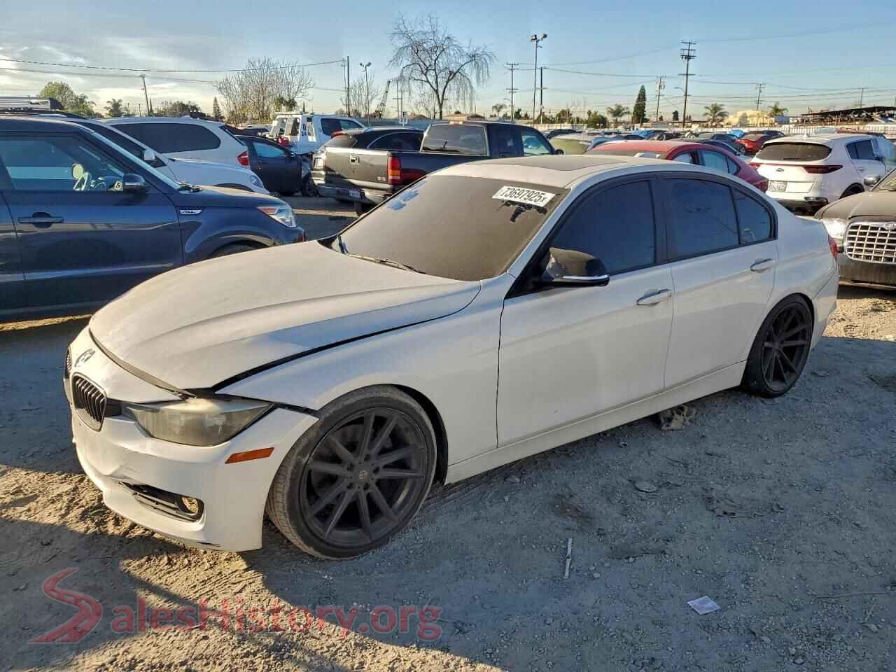 2014 BMW 3 SERIES — VIN WBA3B1C53EK131212