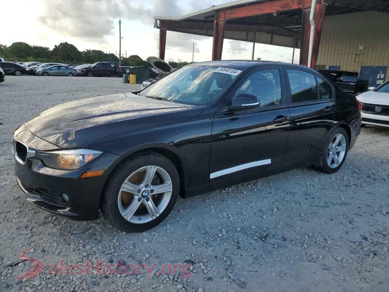 2014 BMW 3 SERIES — VIN WBA3B1C53EPV79114