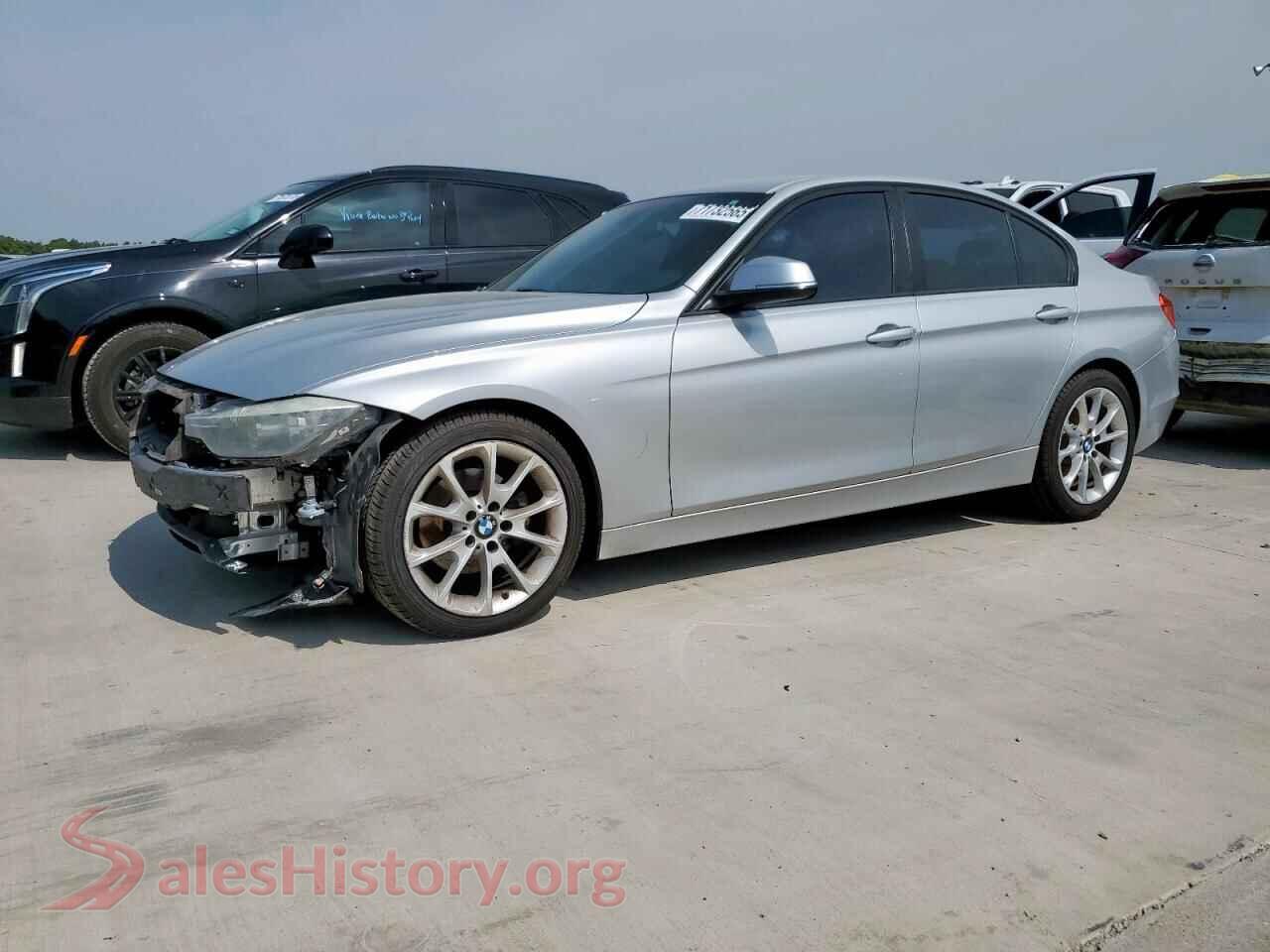2014 BMW 3 SERIES — VIN WBA3B1C54EK133227