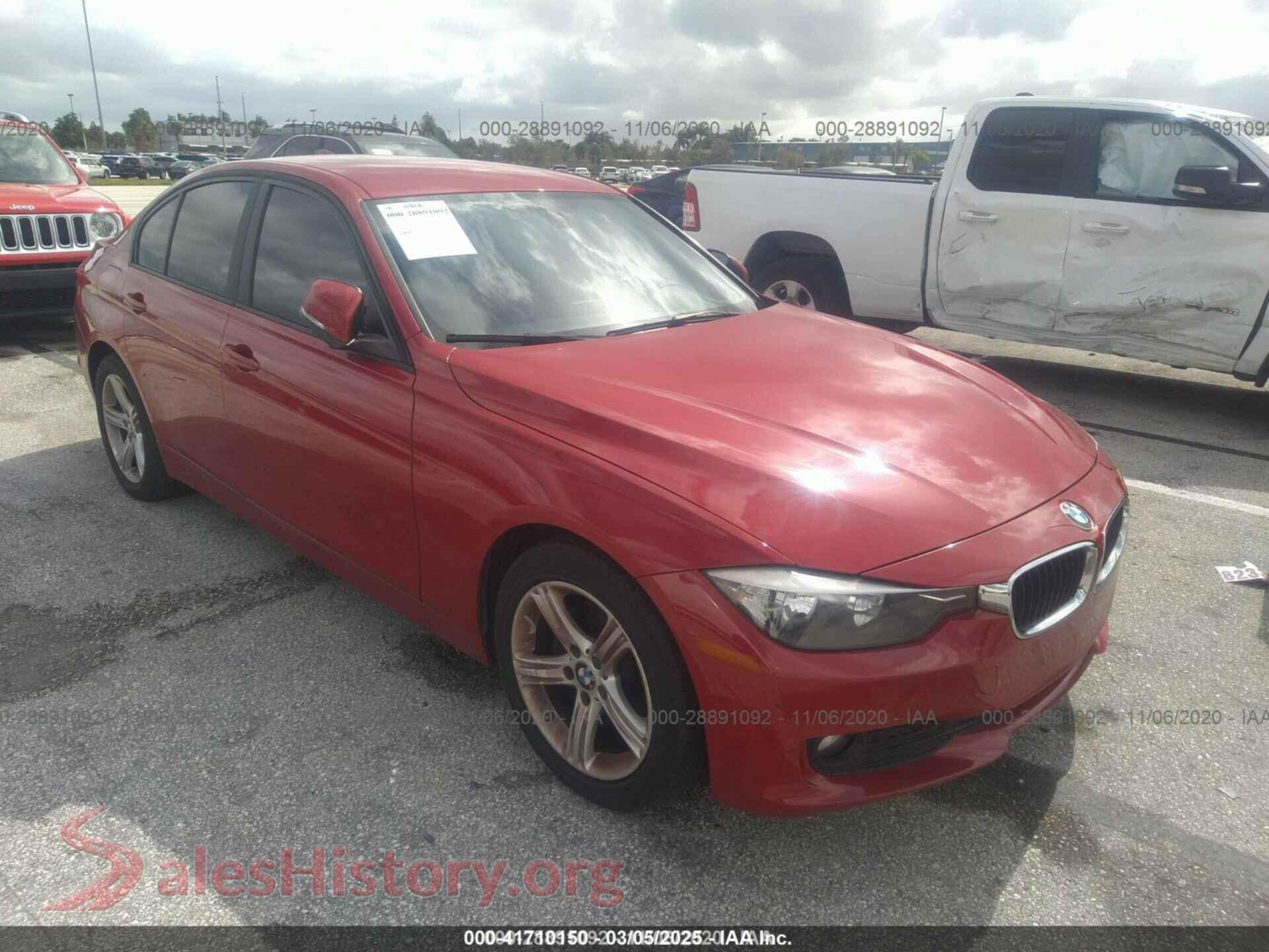 2015 BMW 320I — VIN WBA3B1C55F5A05744