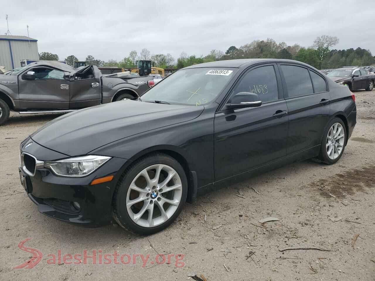 2014 BMW 3 SERIES — VIN WBA3B1C56EK134413