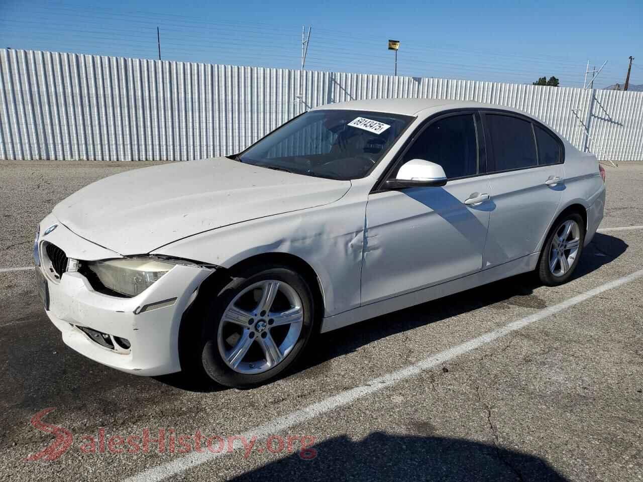2014 BMW 3 SERIES — VIN WBA3B1C56EP678977