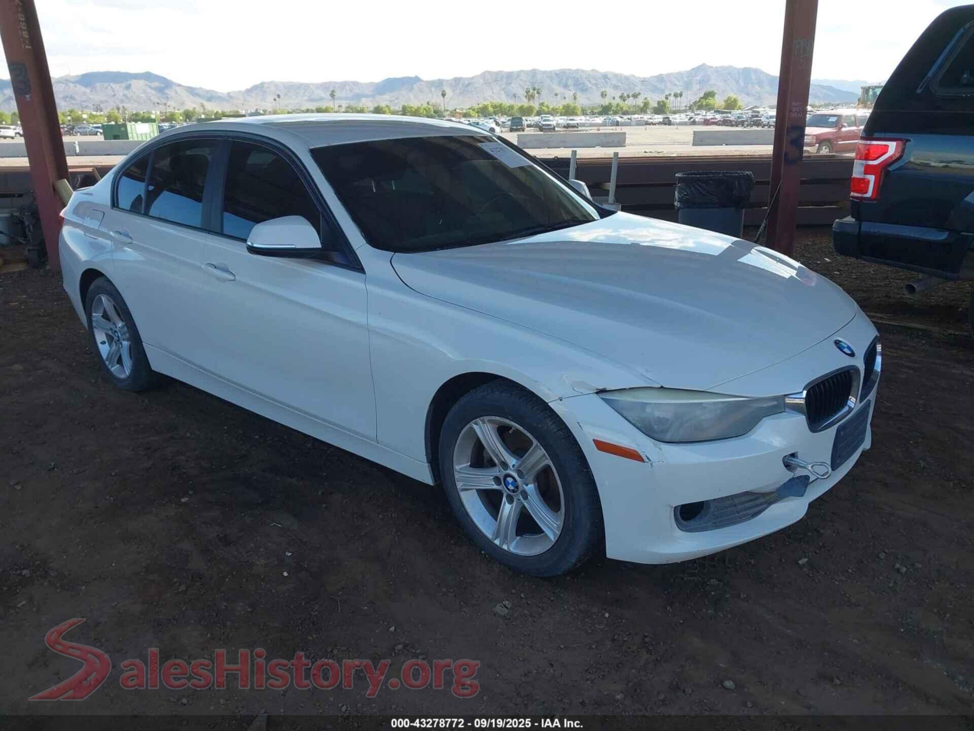 2014 BMW 320I — VIN WBA3B1C57EK135473