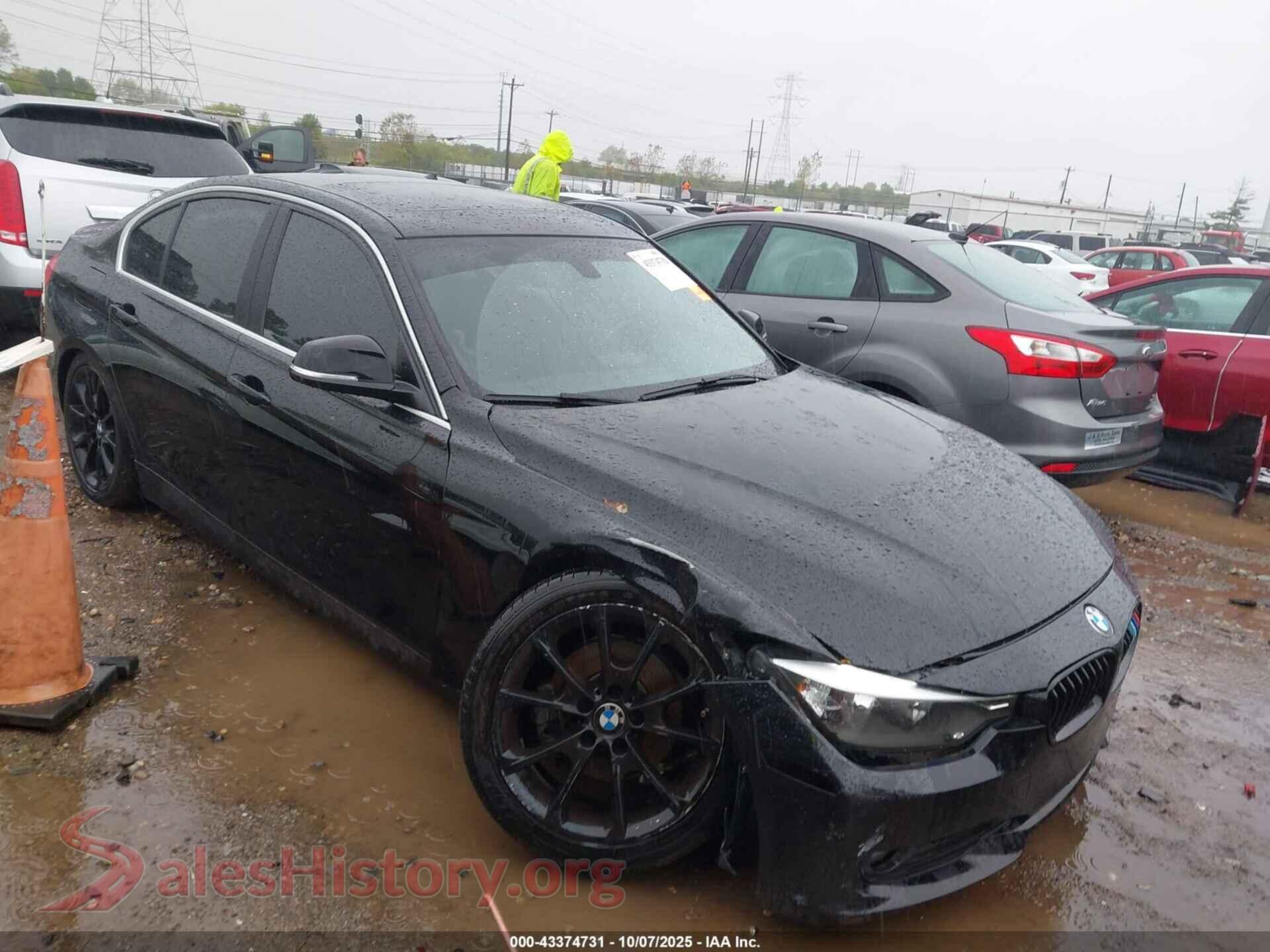 2015 BMW 320I — VIN WBA3B1C57FK141209