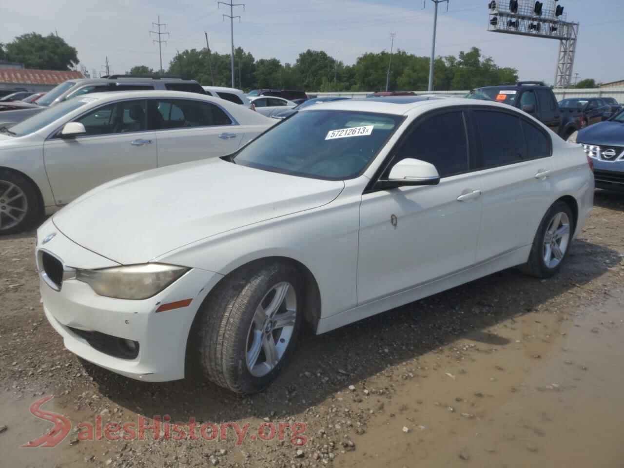 2013 BMW 3 SERIES — VIN WBA3B1C58DK130474