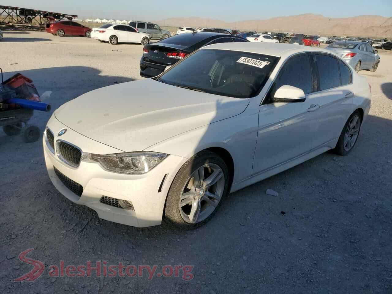2015 BMW 3 SERIES — VIN WBA3B1C5XFPV69777