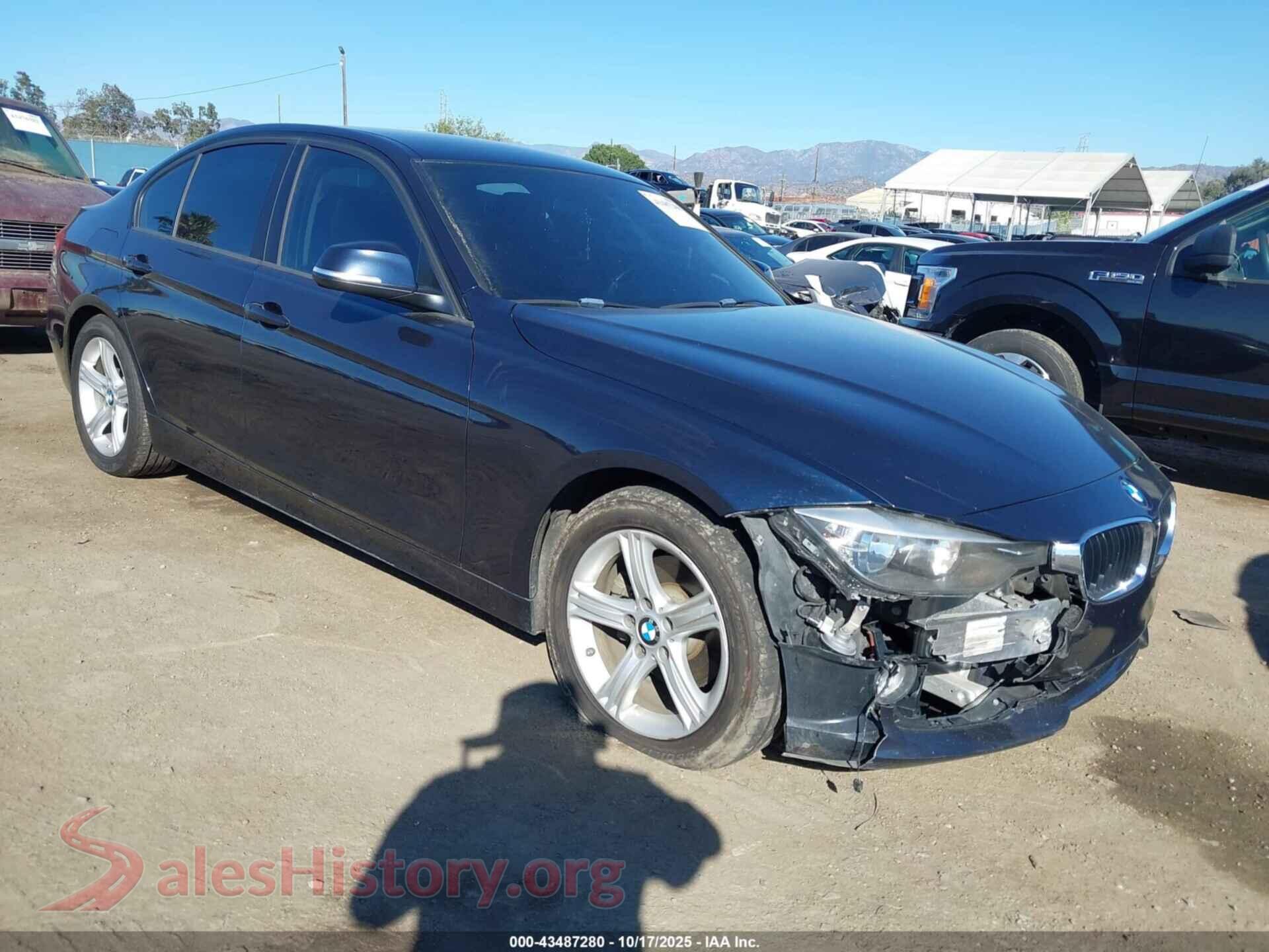 2014 BMW 320I — VIN WBA3B1G50ENS79309