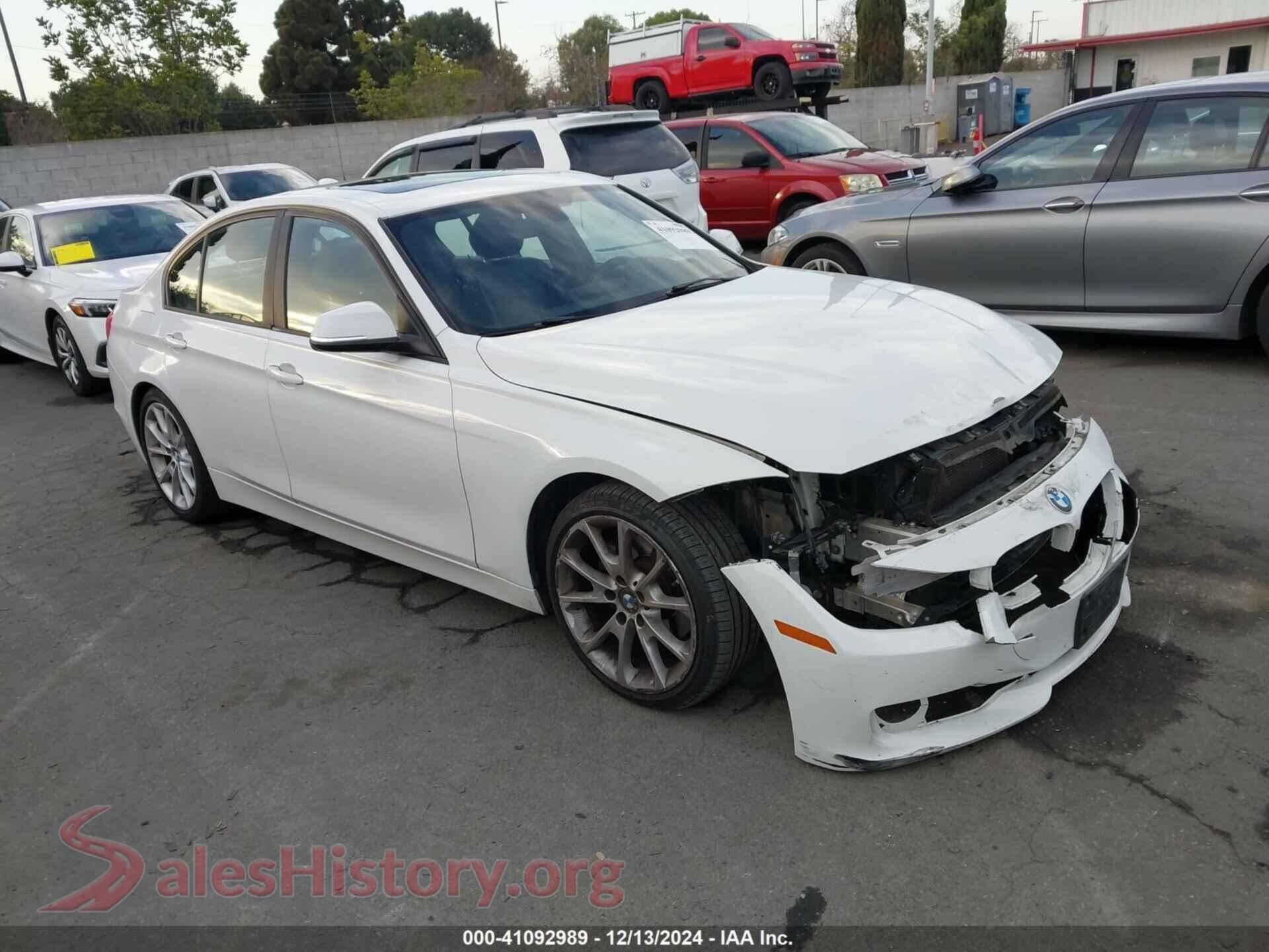 2014 BMW 320I — VIN WBA3B1G50ENS80623