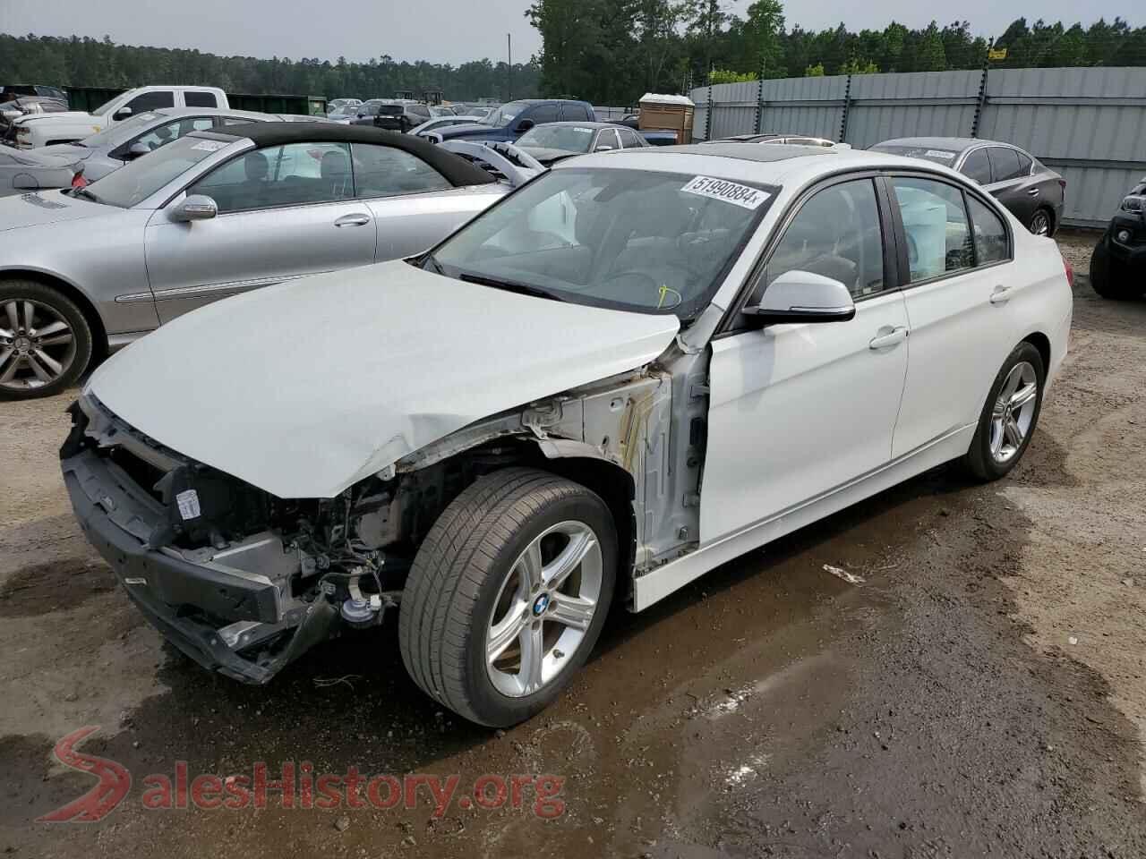 2015 BMW 3 SERIES — VIN WBA3B1G50FNT64006