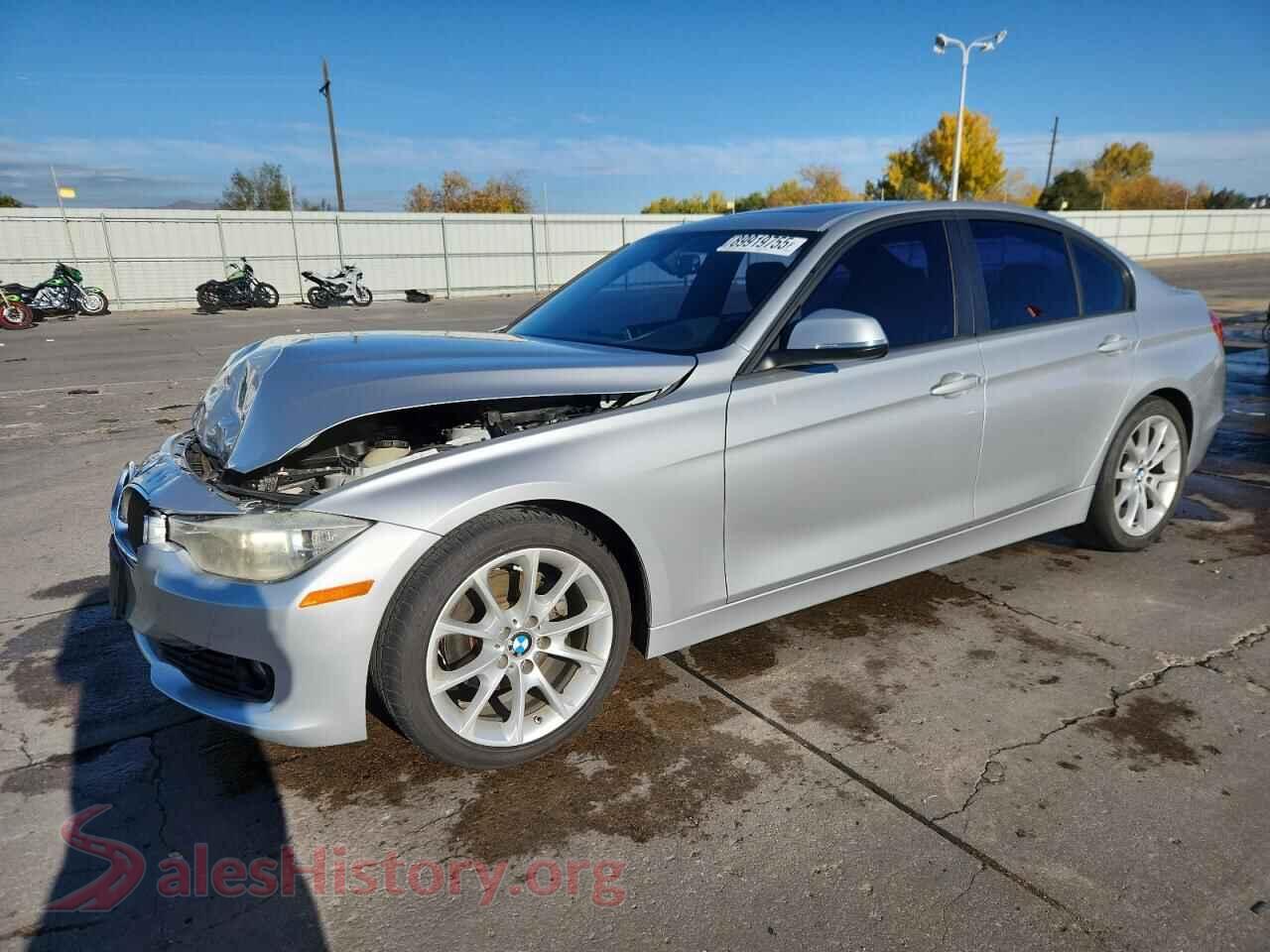 2014 BMW 3 SERIES — VIN WBA3B1G51ENN91266