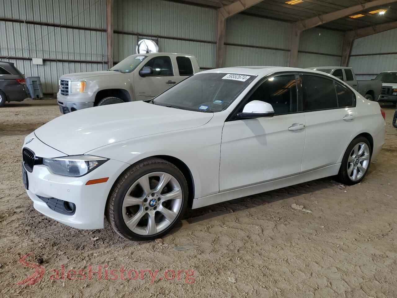 2015 BMW 3 SERIES — VIN WBA3B1G55FNT64468