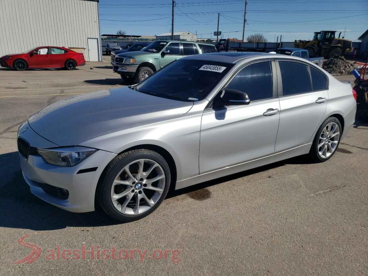 2014 BMW 3 SERIES — VIN WBA3B1G58ENN91233