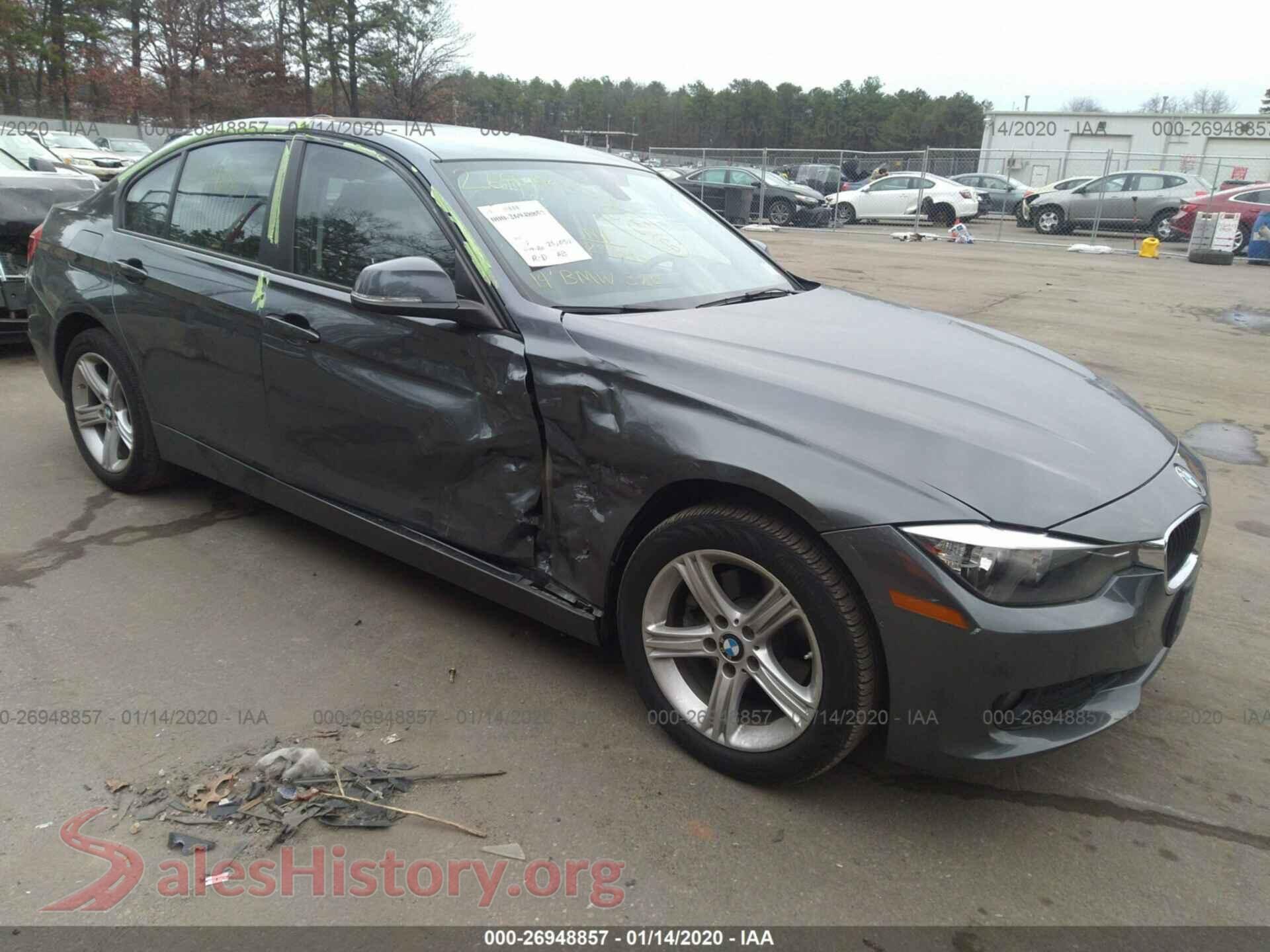 2014 BMW 320 — VIN WBA3B1G59ENT01274