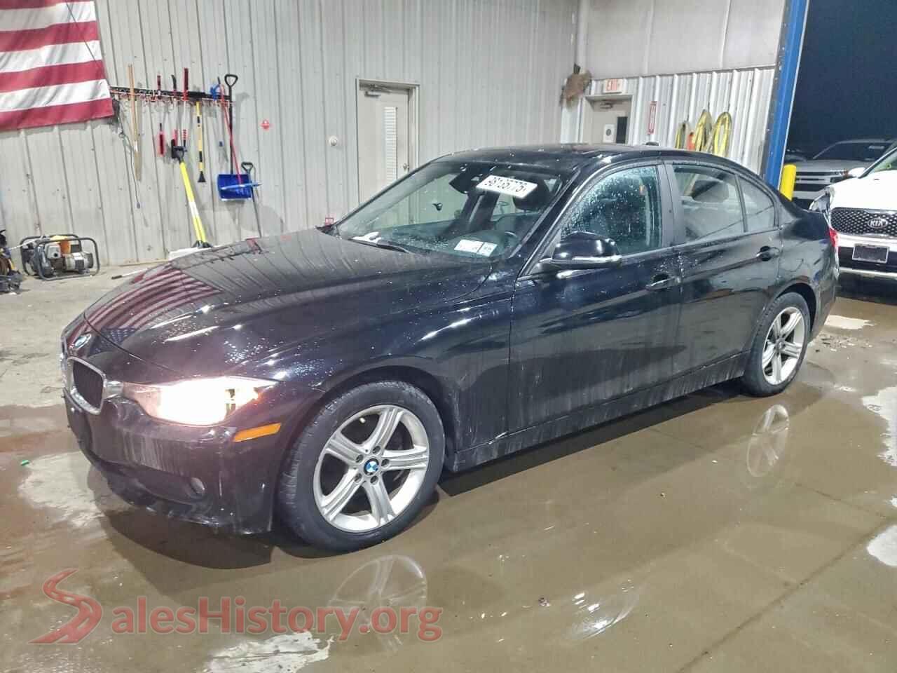 2014 BMW 3 SERIES — VIN WBA3B1G5XENS77499