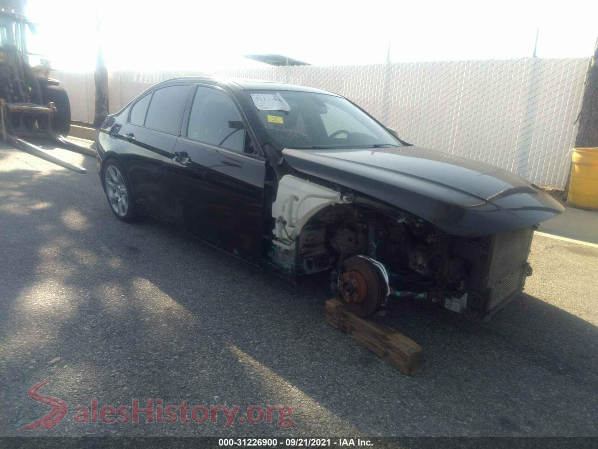 2015 BMW 3 SERIES — VIN WBA3B1G5XFNT05447