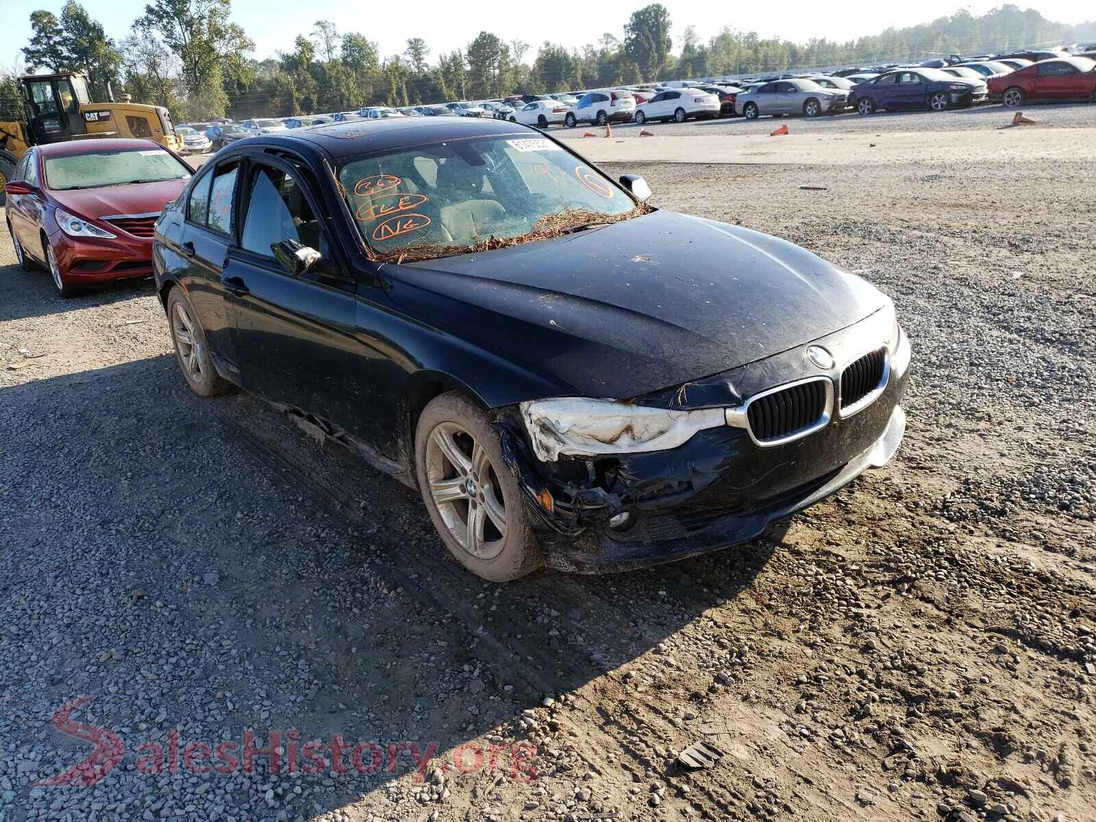 2013 BMW 3 SERIES — VIN WBA3B3C52DF542393