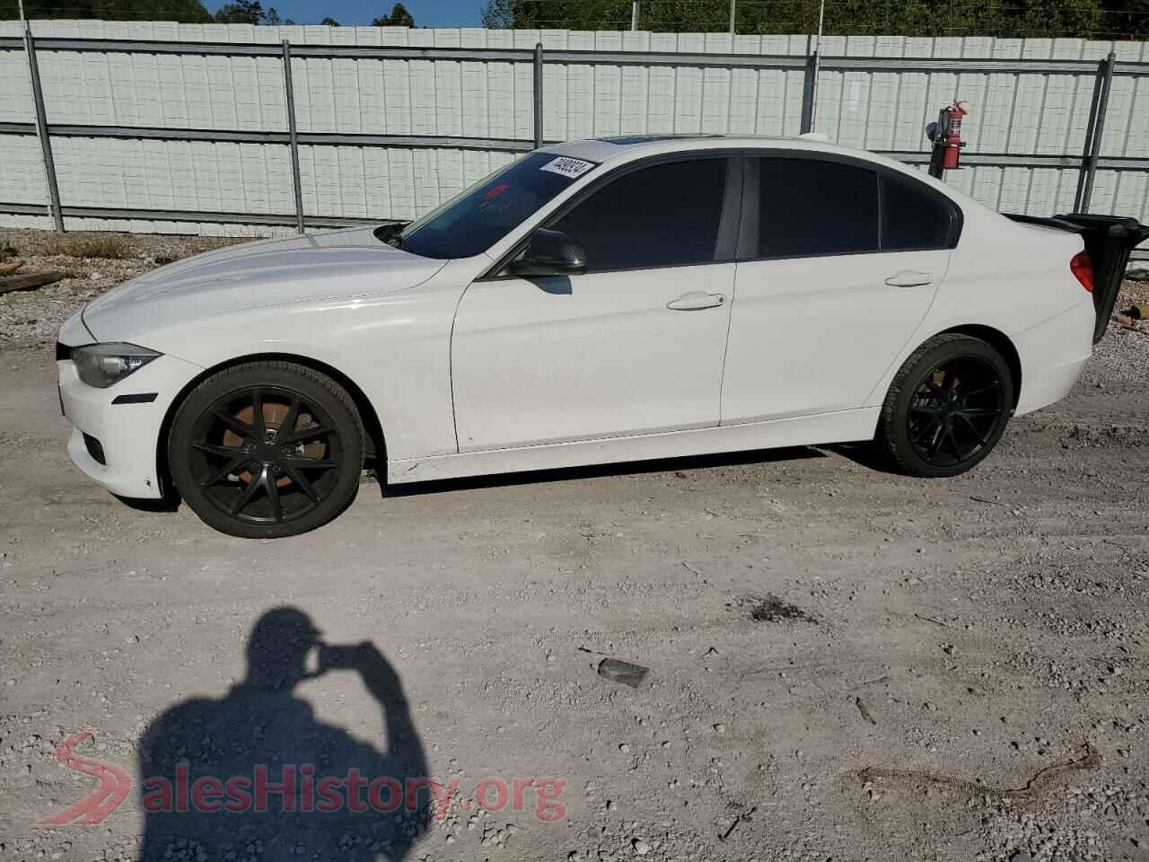 2014 BMW 3 SERIES — VIN WBA3B3C52EJ977803