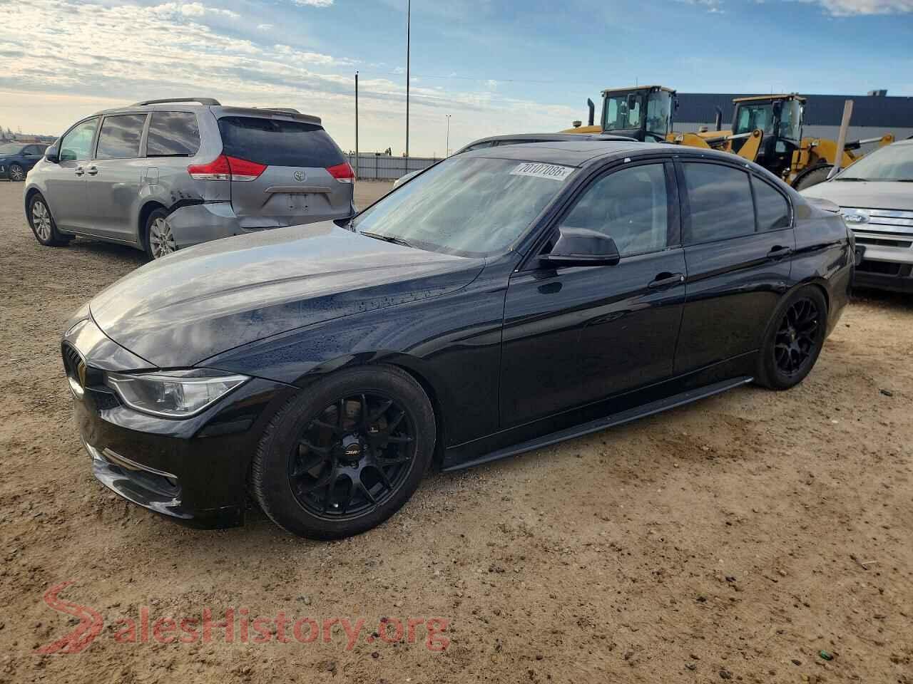 2014 BMW 3 SERIES — VIN WBA3B3C52EJ982600