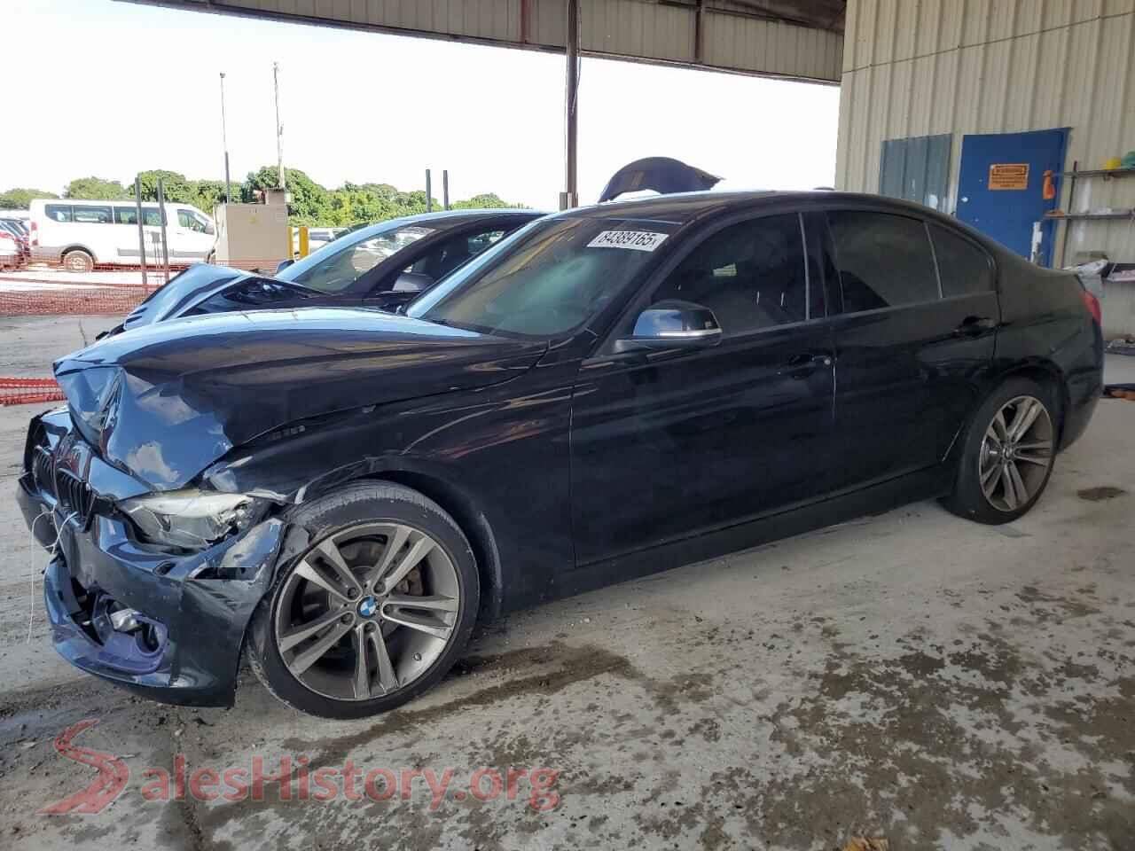 2014 BMW 3 SERIES — VIN WBA3B3C54EF545202