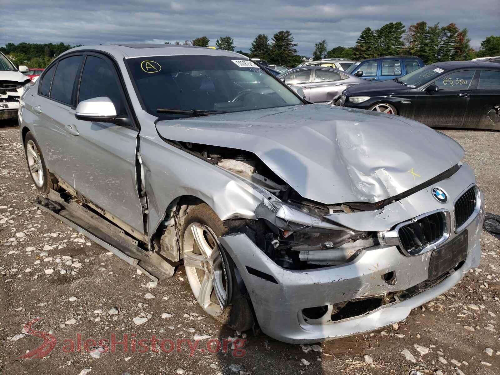 2013 BMW 3 SERIES — VIN WBA3B3C56DF540257