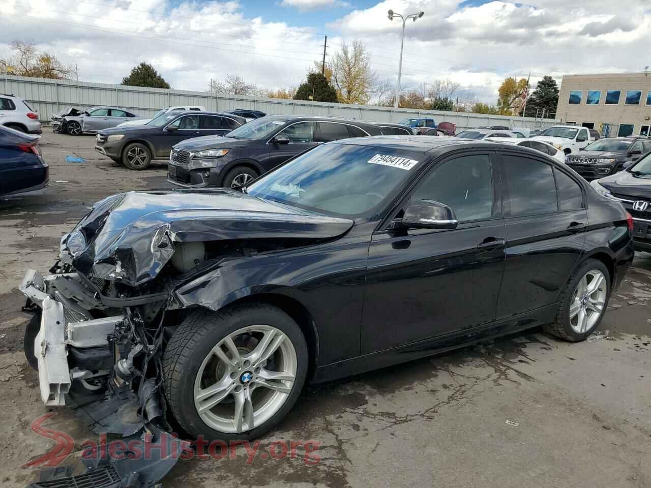 2014 BMW 3 SERIES — VIN WBA3B3C57EJ977473