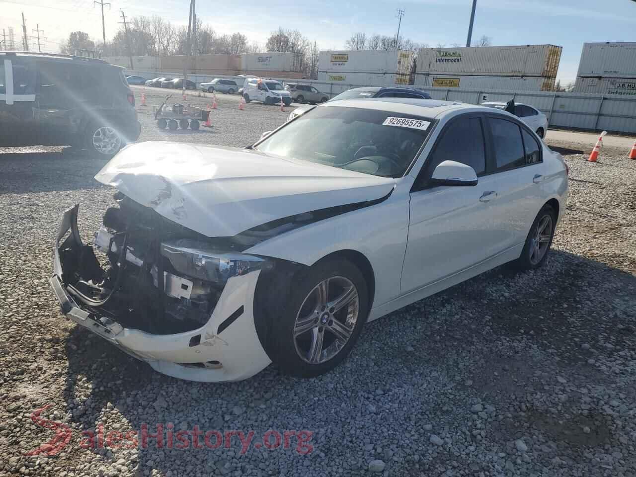 2015 BMW 3 SERIES — VIN WBA3B3C58FF547035
