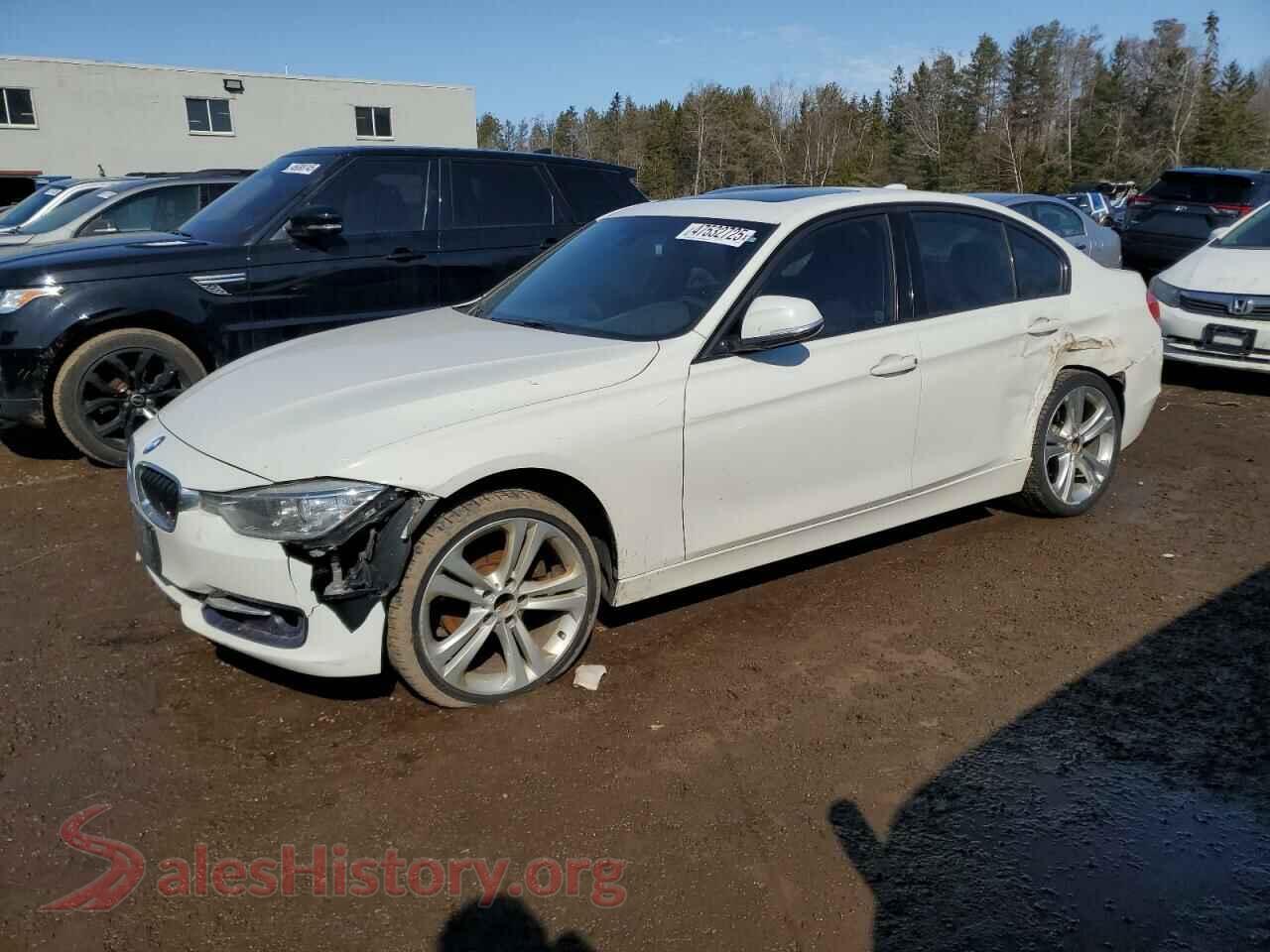2014 BMW 3 SERIES — VIN WBA3B3C59EJ982173