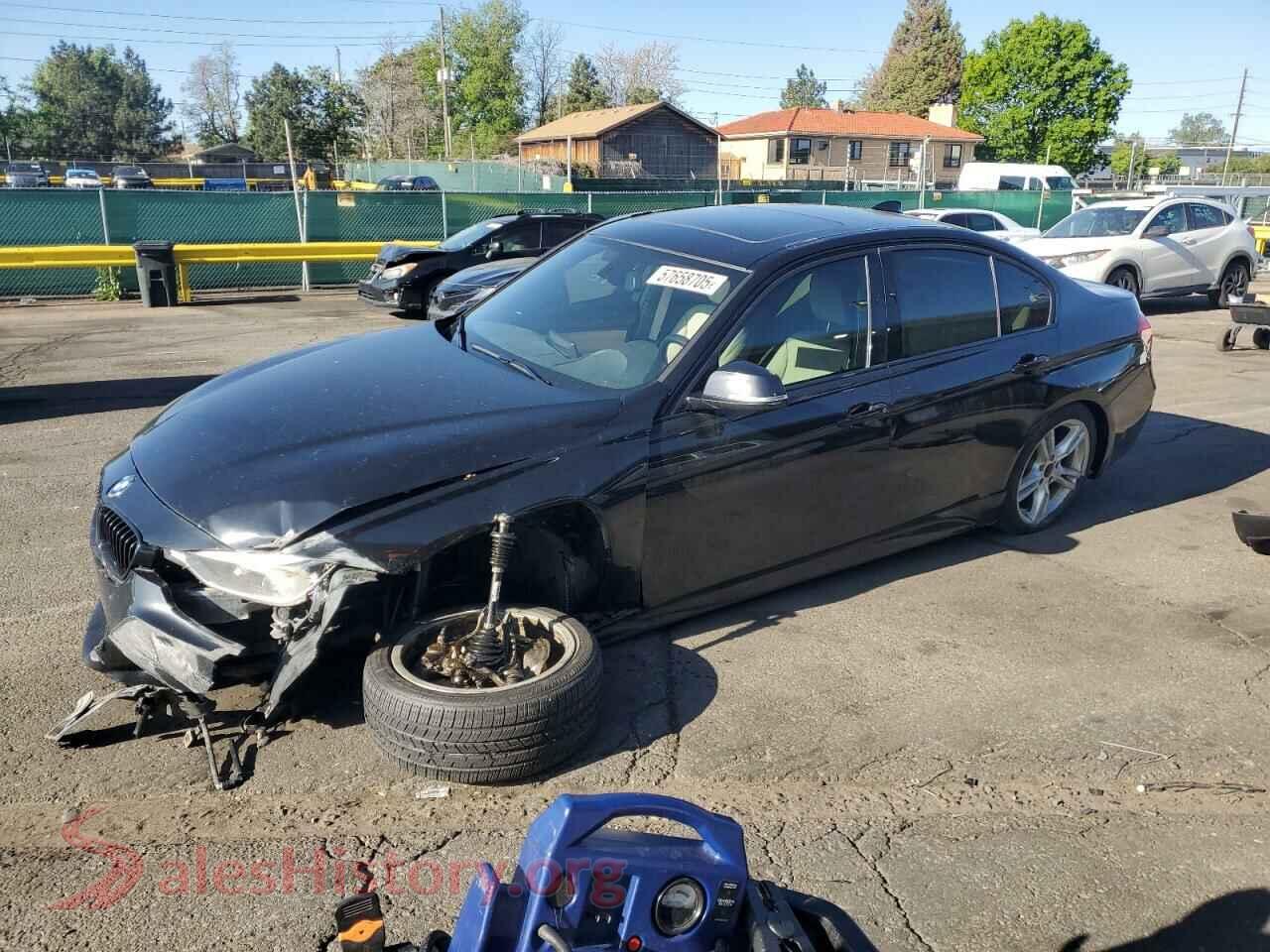 2015 BMW 3 SERIES — VIN WBA3B3C59FJ985091