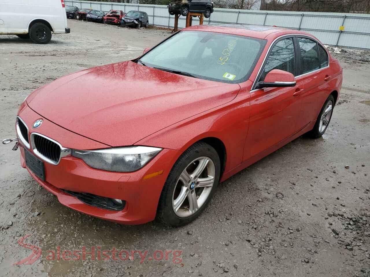 2015 BMW 3 SERIES — VIN WBA3B3G50FNR86150
