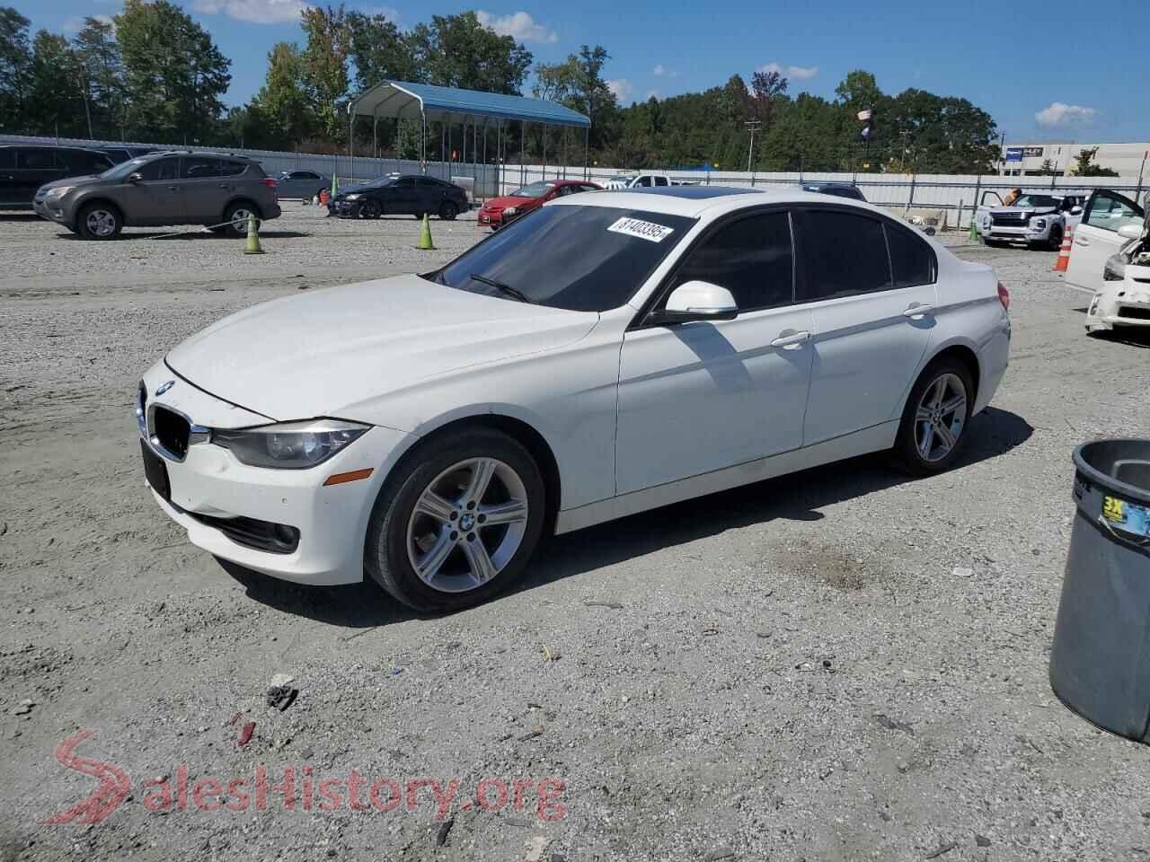 2015 BMW 3 SERIES — VIN WBA3B3G50FNT68813