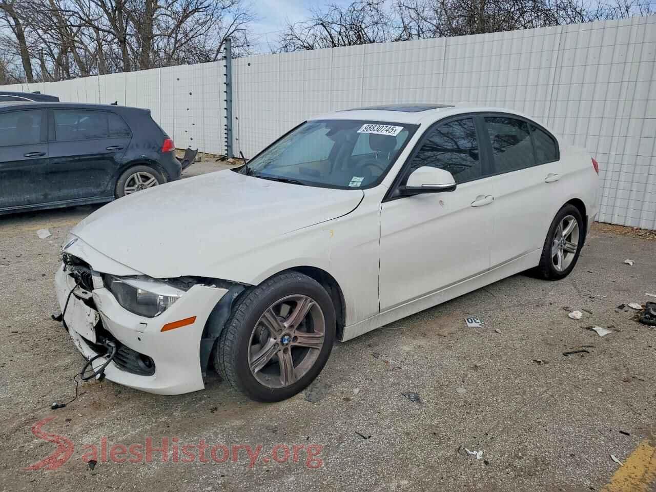 2015 BMW 3 SERIES — VIN WBA3B3G51FNR89185