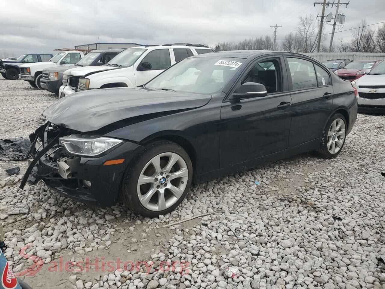 2015 BMW 3 SERIES — VIN WBA3B3G53FNR88345