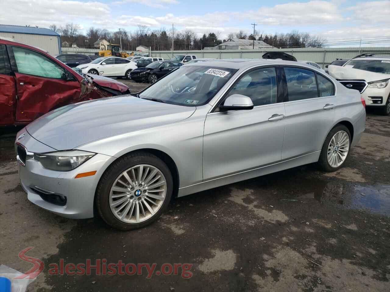 2015 BMW 3 SERIES — VIN WBA3B3G54FNR87446