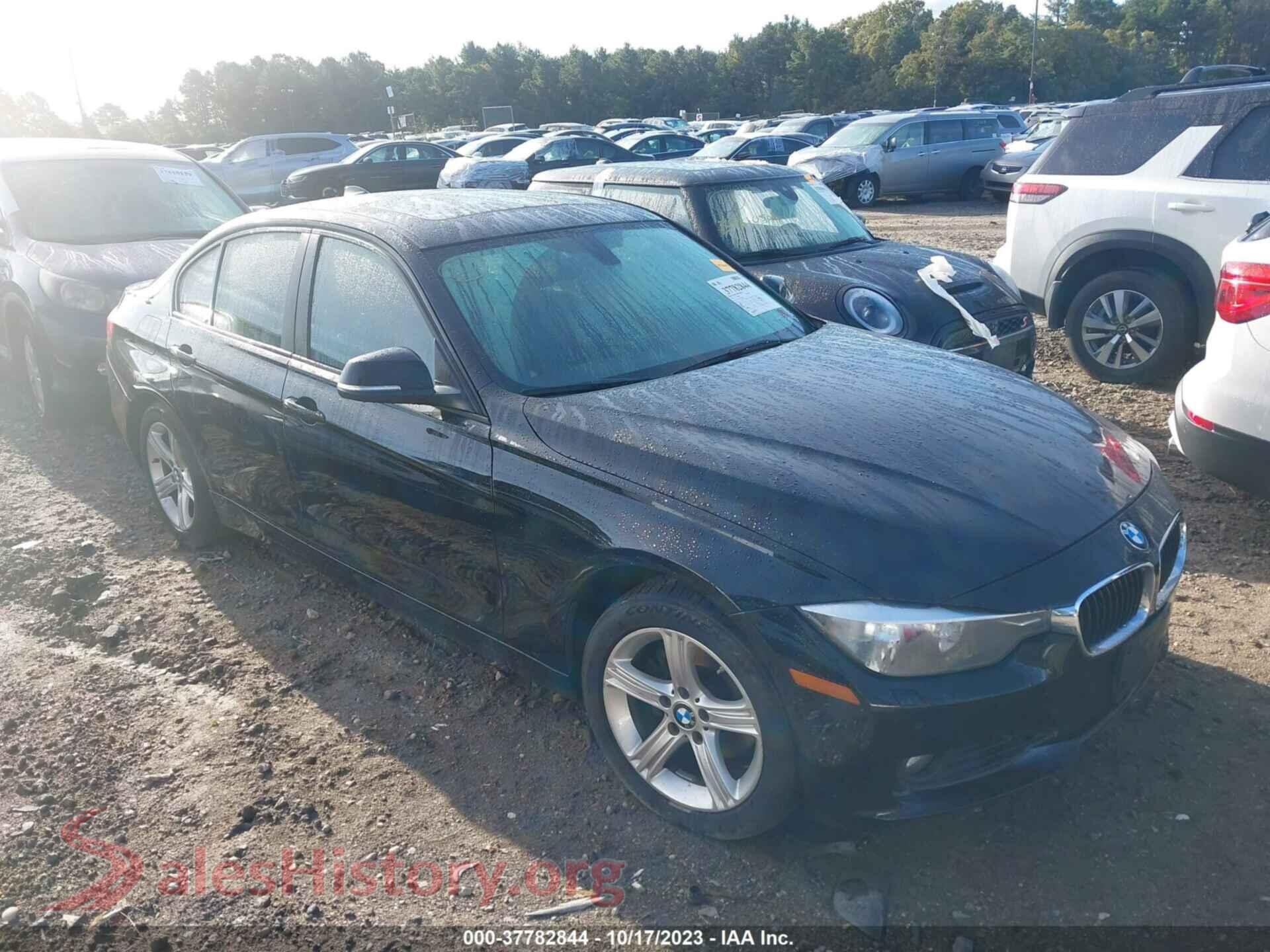 2015 BMW 3 SERIES — VIN WBA3B3G55FNR87486