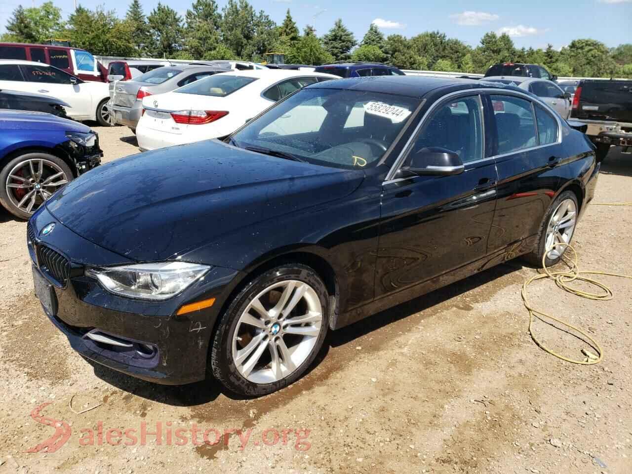 2015 BMW 3 SERIES — VIN WBA3B3G57FNR85786