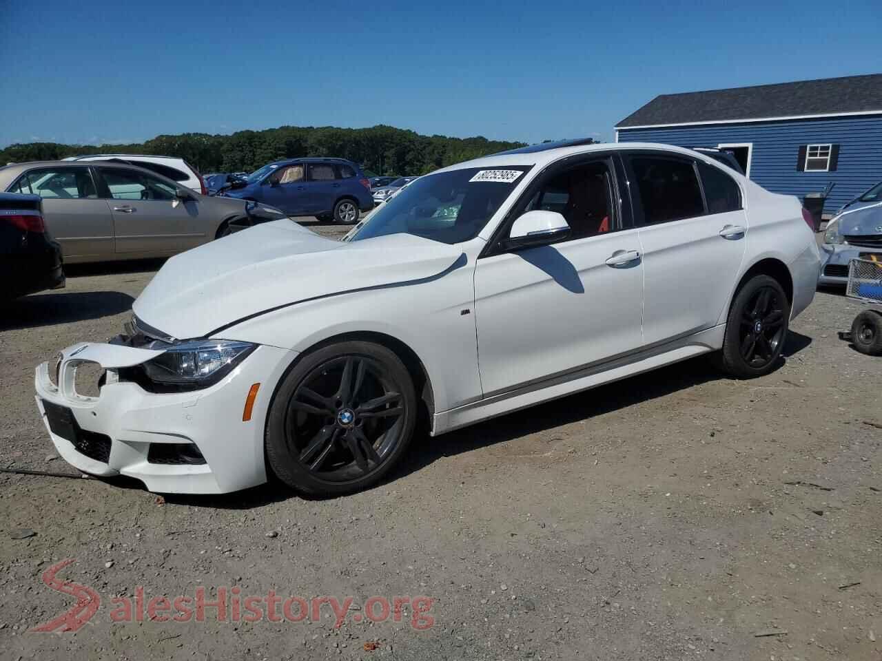 2015 BMW 3 SERIES — VIN WBA3B3G59FNT19240