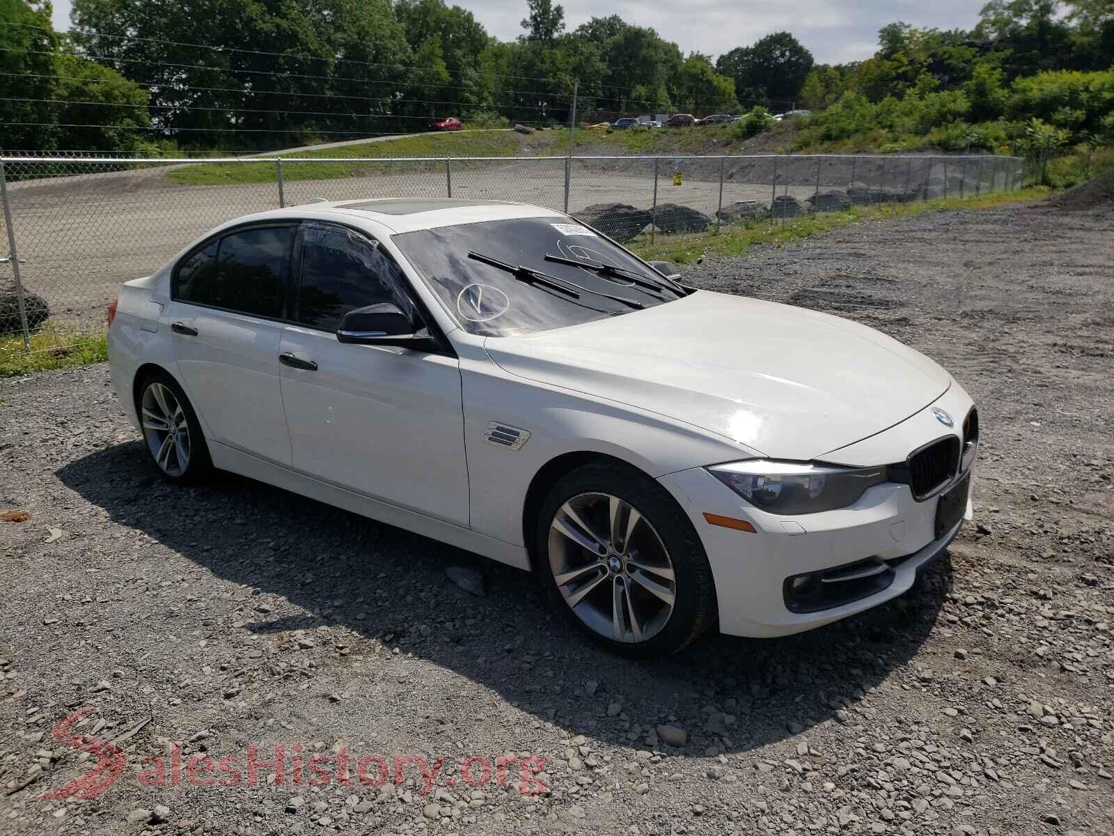 2014 BMW 3 SERIES — VIN WBA3B5C50EP540715