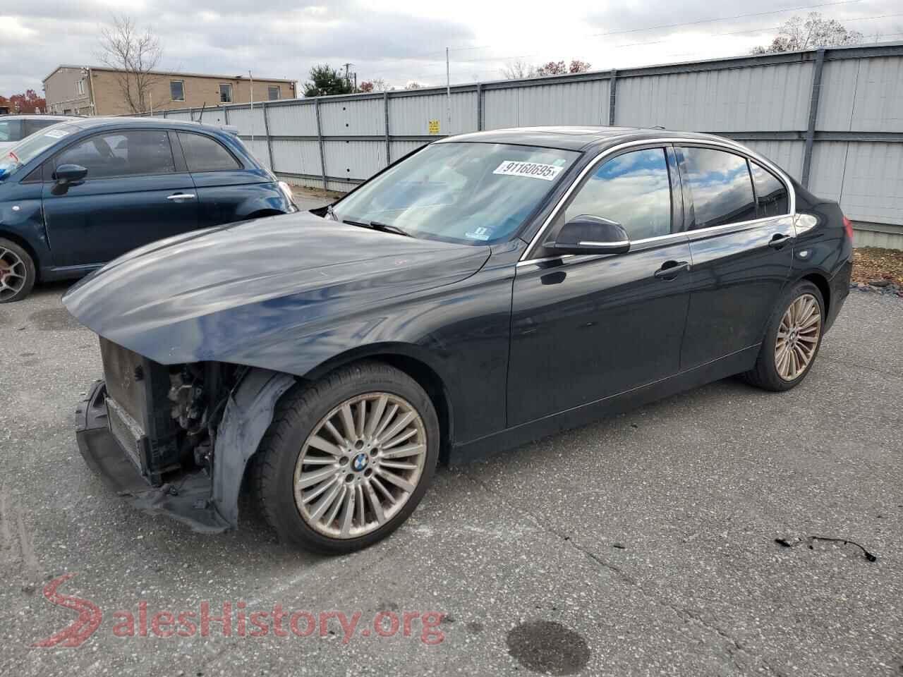 2015 BMW 3 SERIES — VIN WBA3B5C50FP653582
