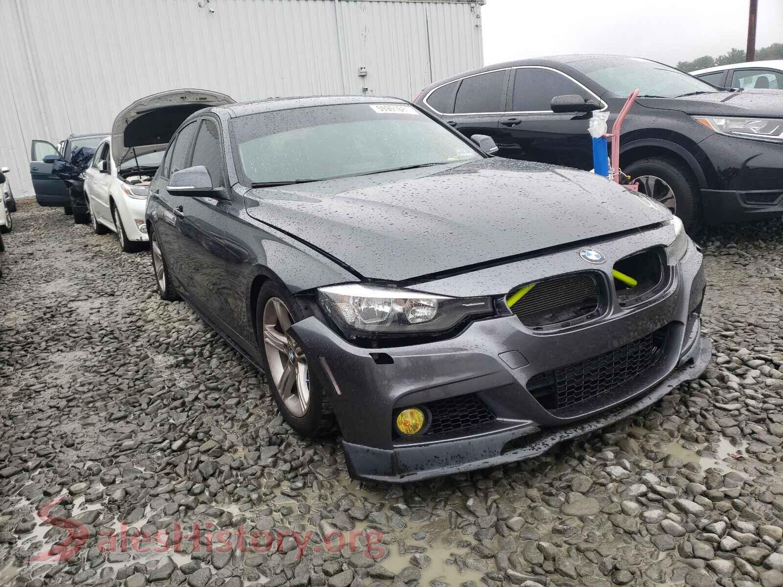 2013 BMW 3 SERIES — VIN WBA3B5C51DF138755