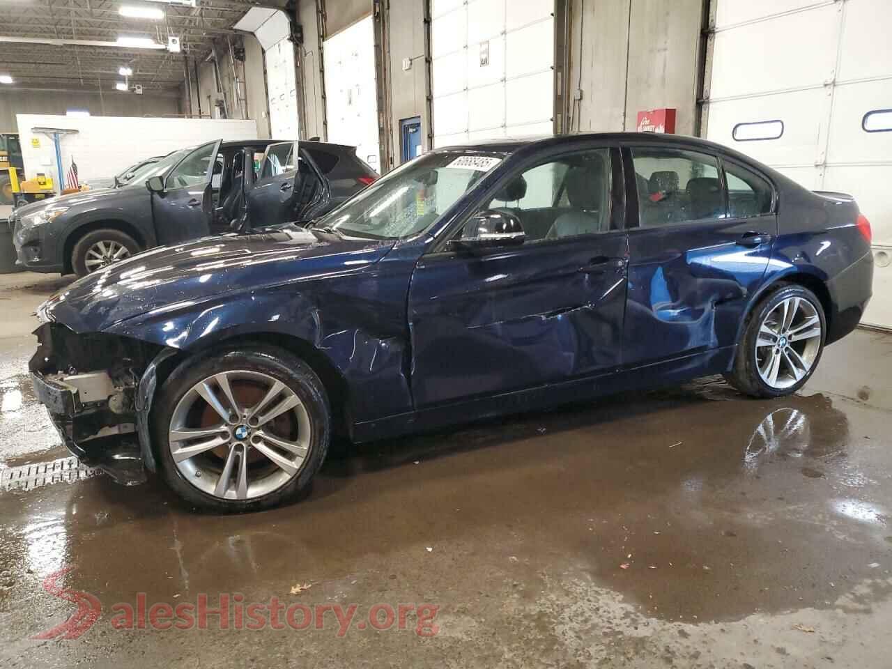 2013 BMW 3 SERIES — VIN WBA3B5C51DF599101