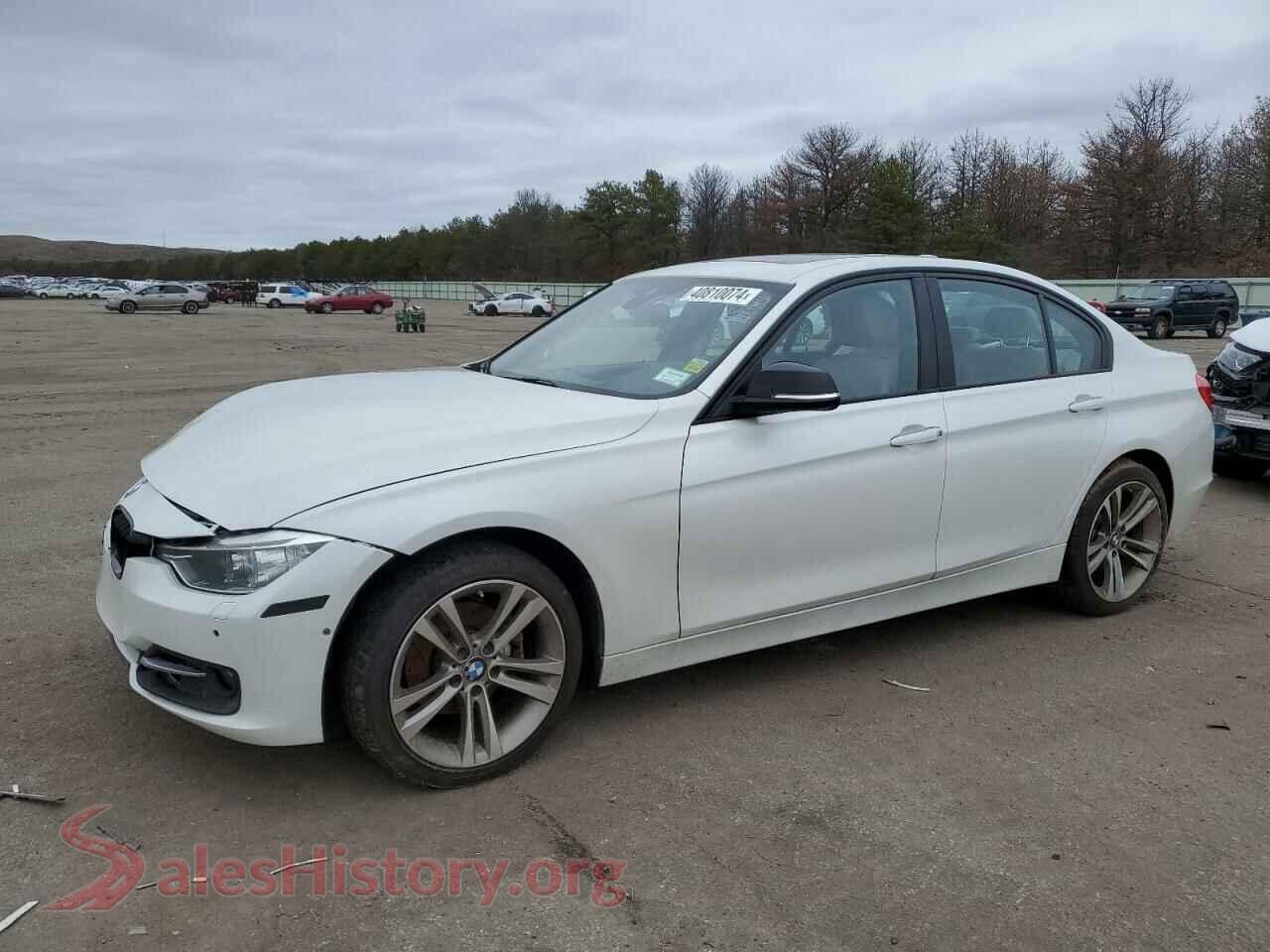 2014 BMW 3 SERIES — VIN WBA3B5C51EP652665