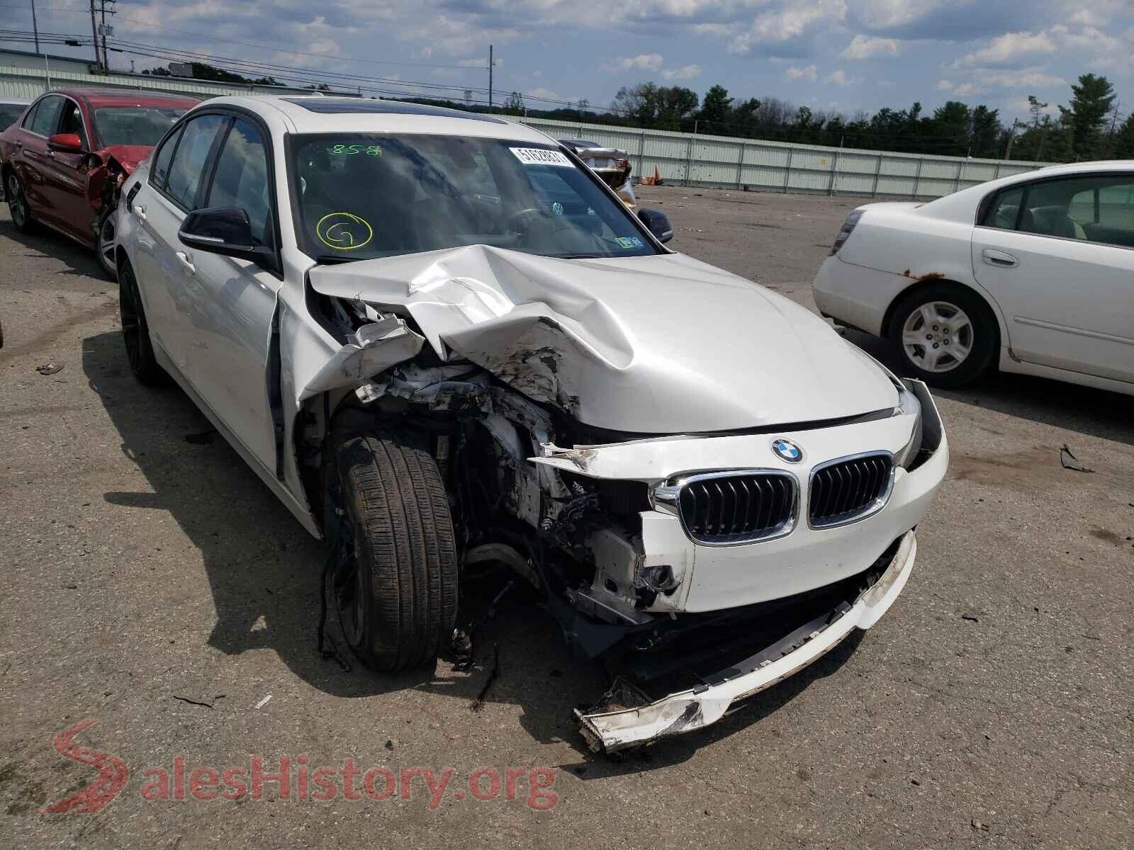 2013 BMW 3 SERIES — VIN WBA3B5C52DF590083