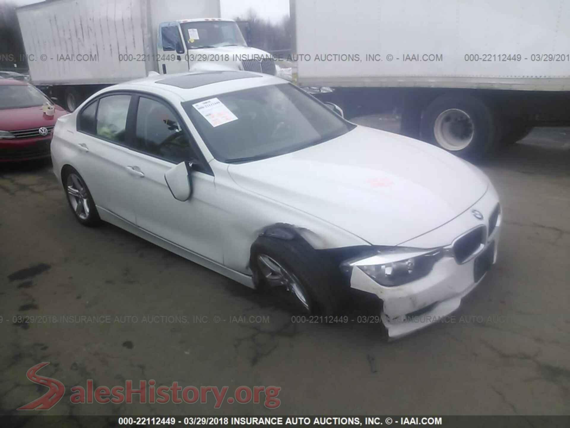 2013 Bmw 328 — VIN WBA3B5C54DF591672