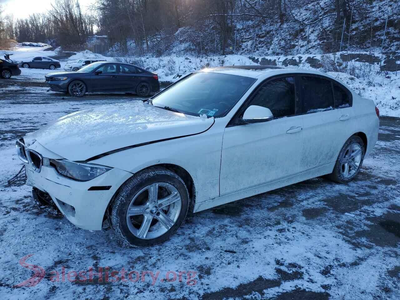 2015 BMW 3 SERIES — VIN WBA3B5C54FP653665
